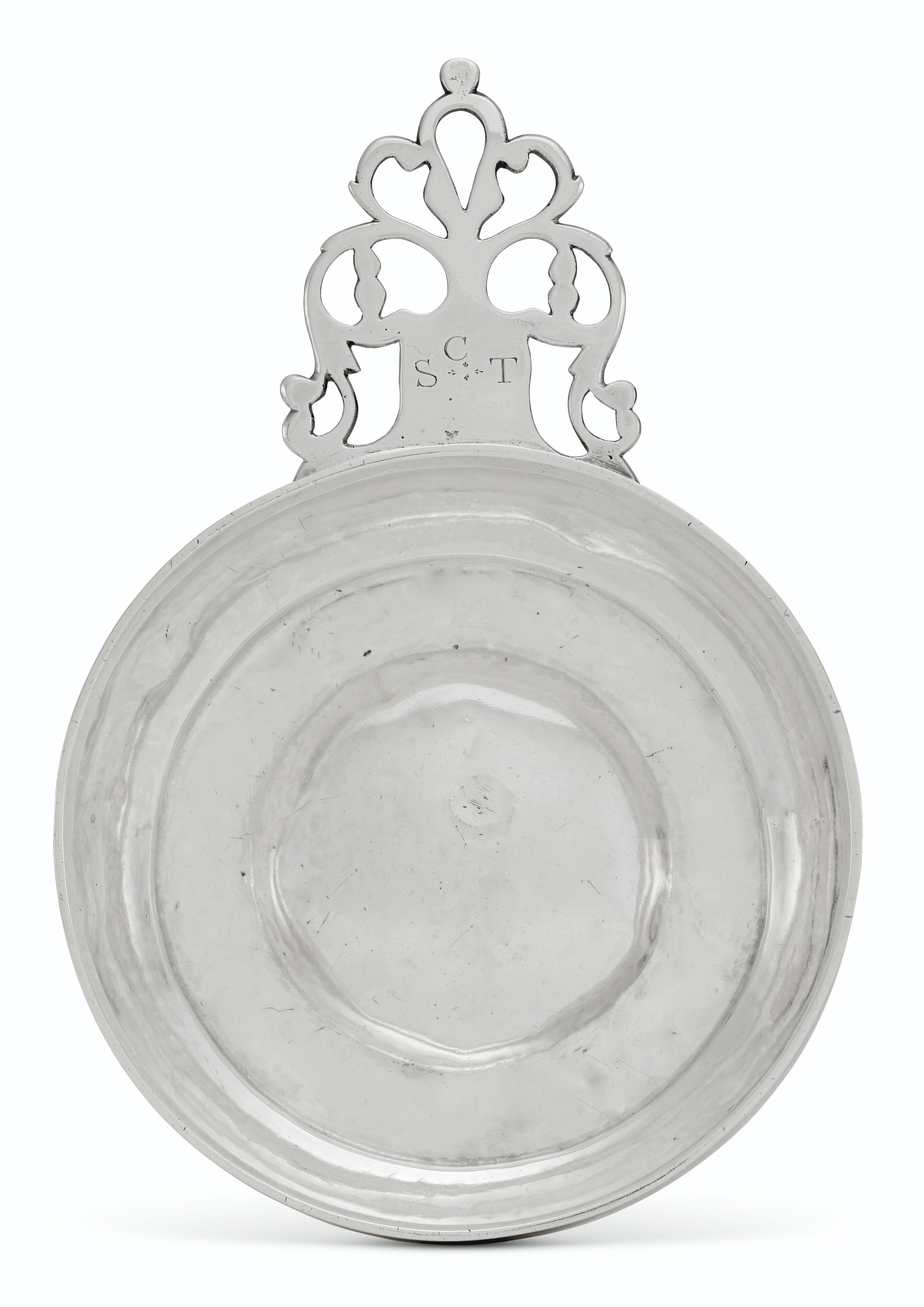 AN AMERICAN SILVER PORRINGER , MARK OF JACOB HURD, BOSTON ...