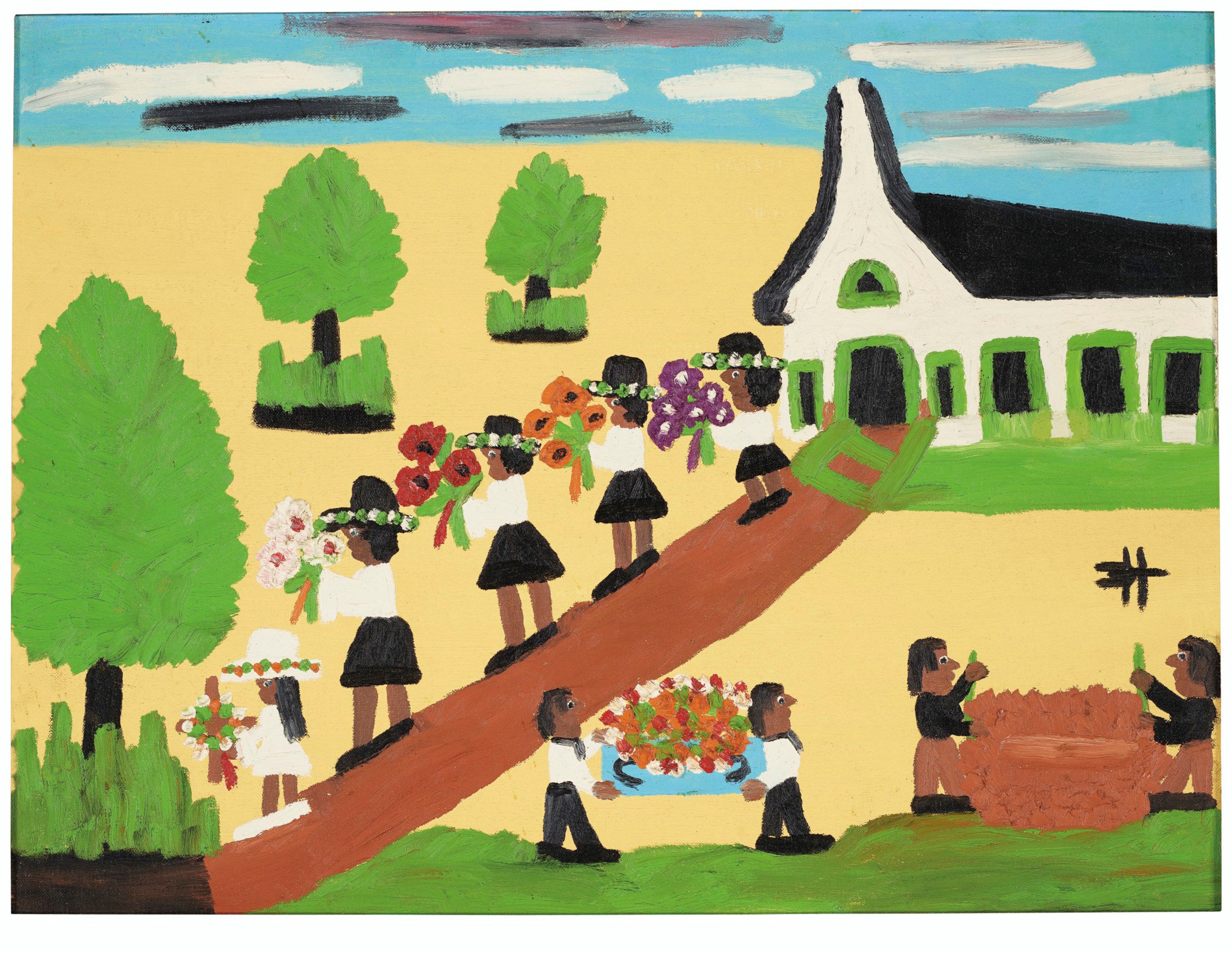 Clementine Hunter (18871988), Funeral, early 1970s Christie's