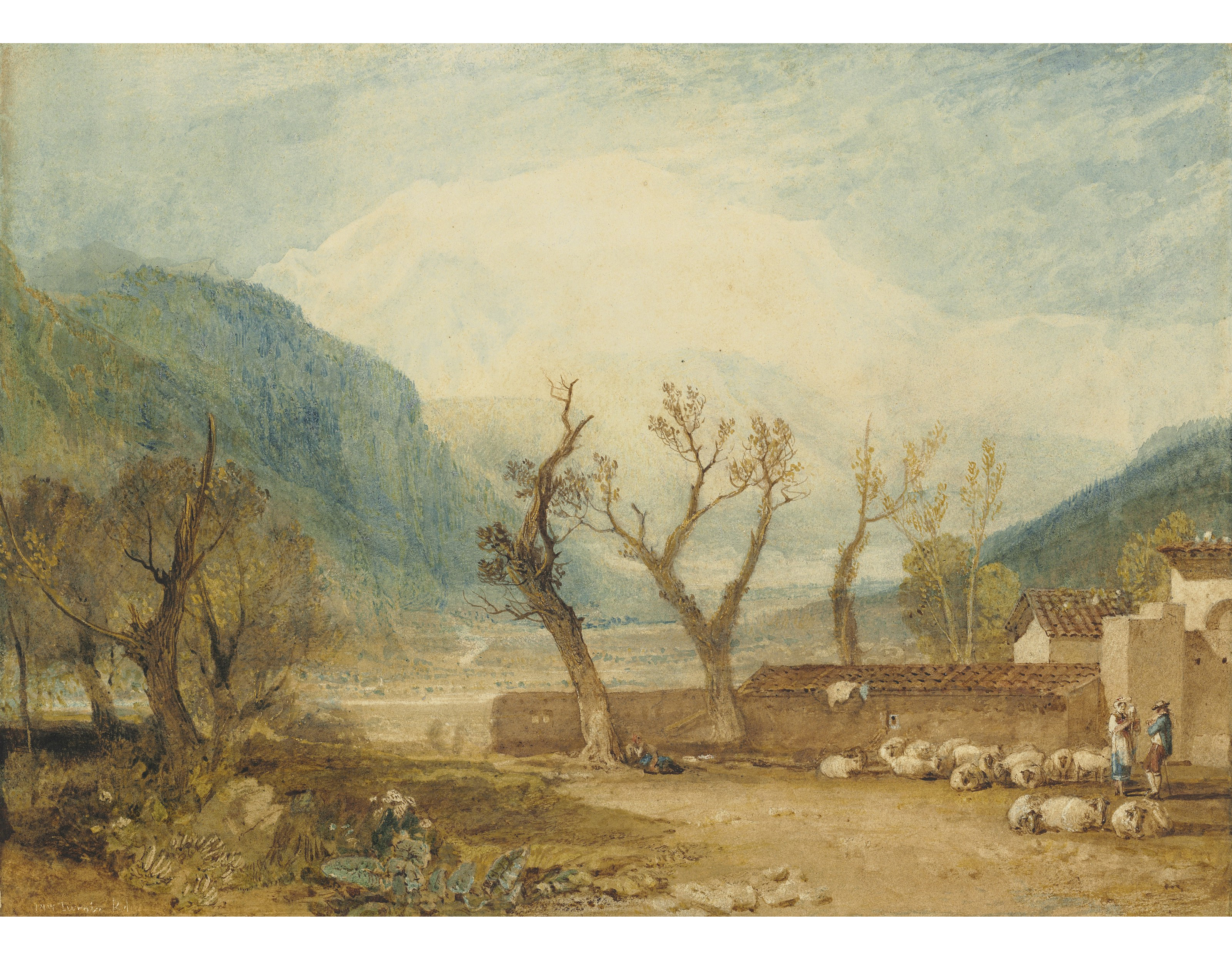 Joseph Mallord William Turner R A London 1775 1851 Mont