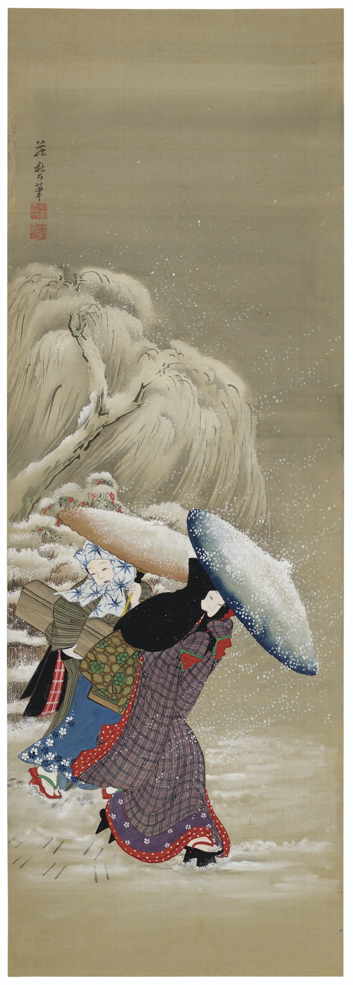 Catalog image of Two Beauties in Snow