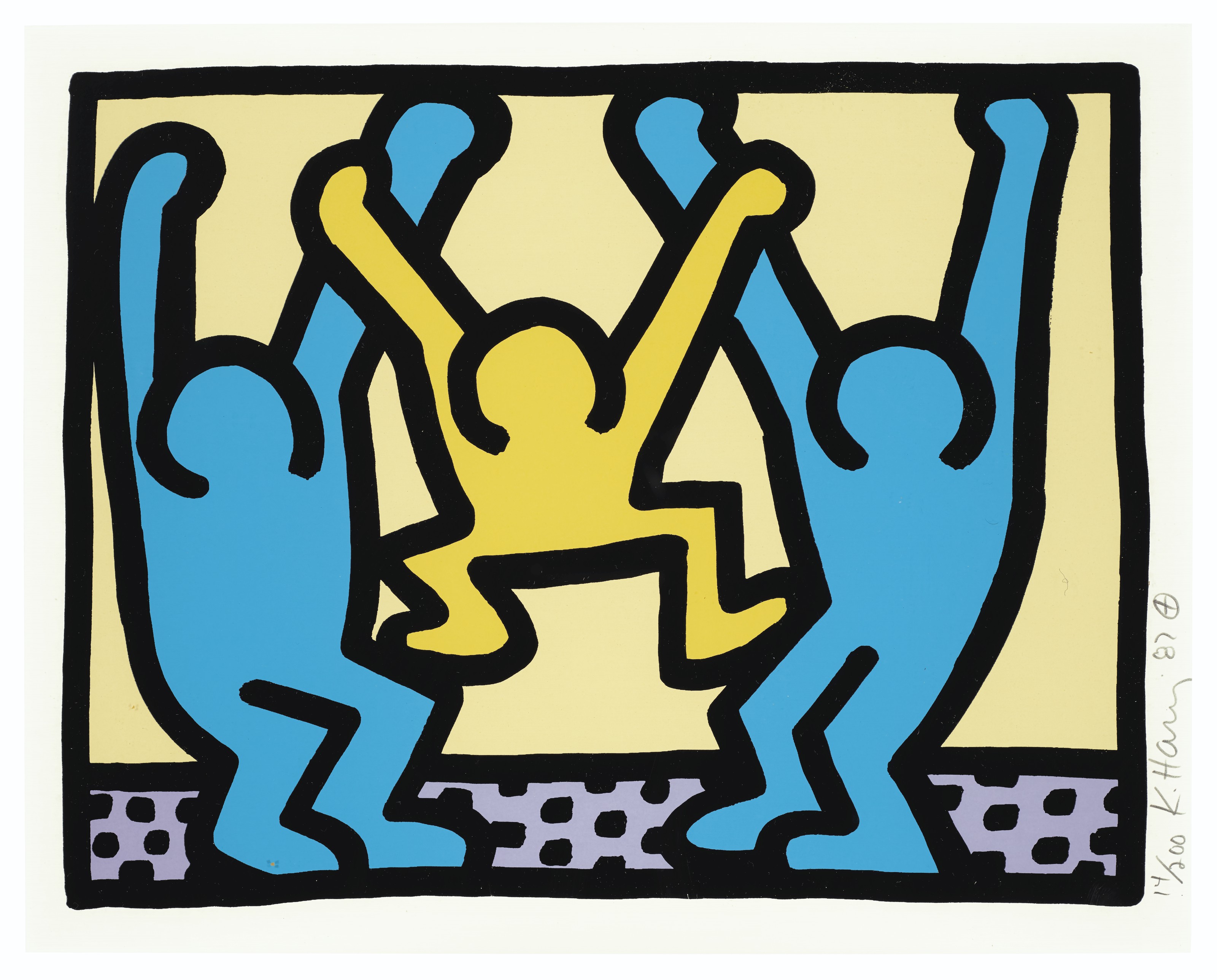 Картины keith haring