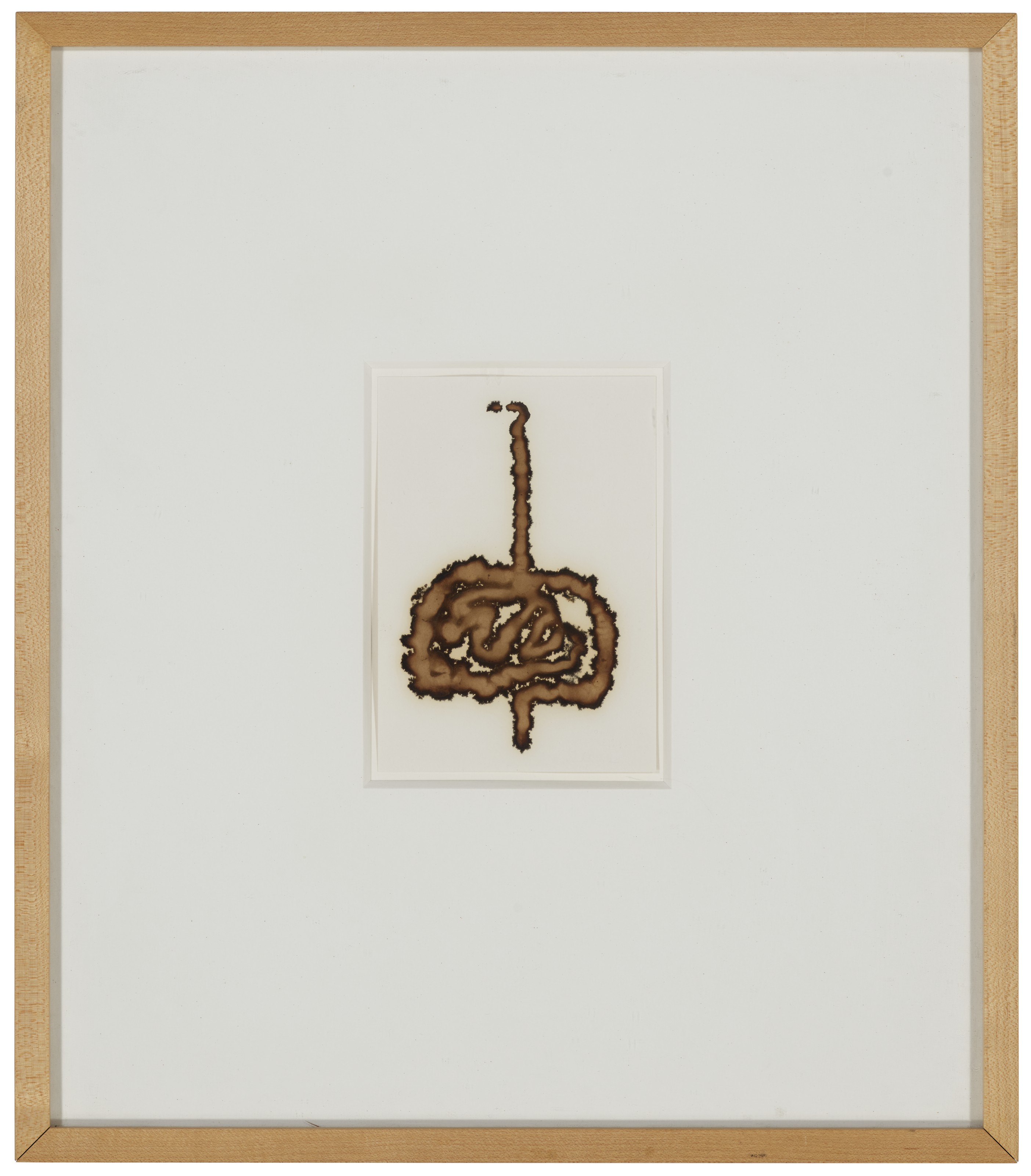 MONA HATOUM　モナ・ハトゥム　直筆サイン入り Mona Hatoum (b. 1952), Untitled (Henna Drawing #2) | Christie's