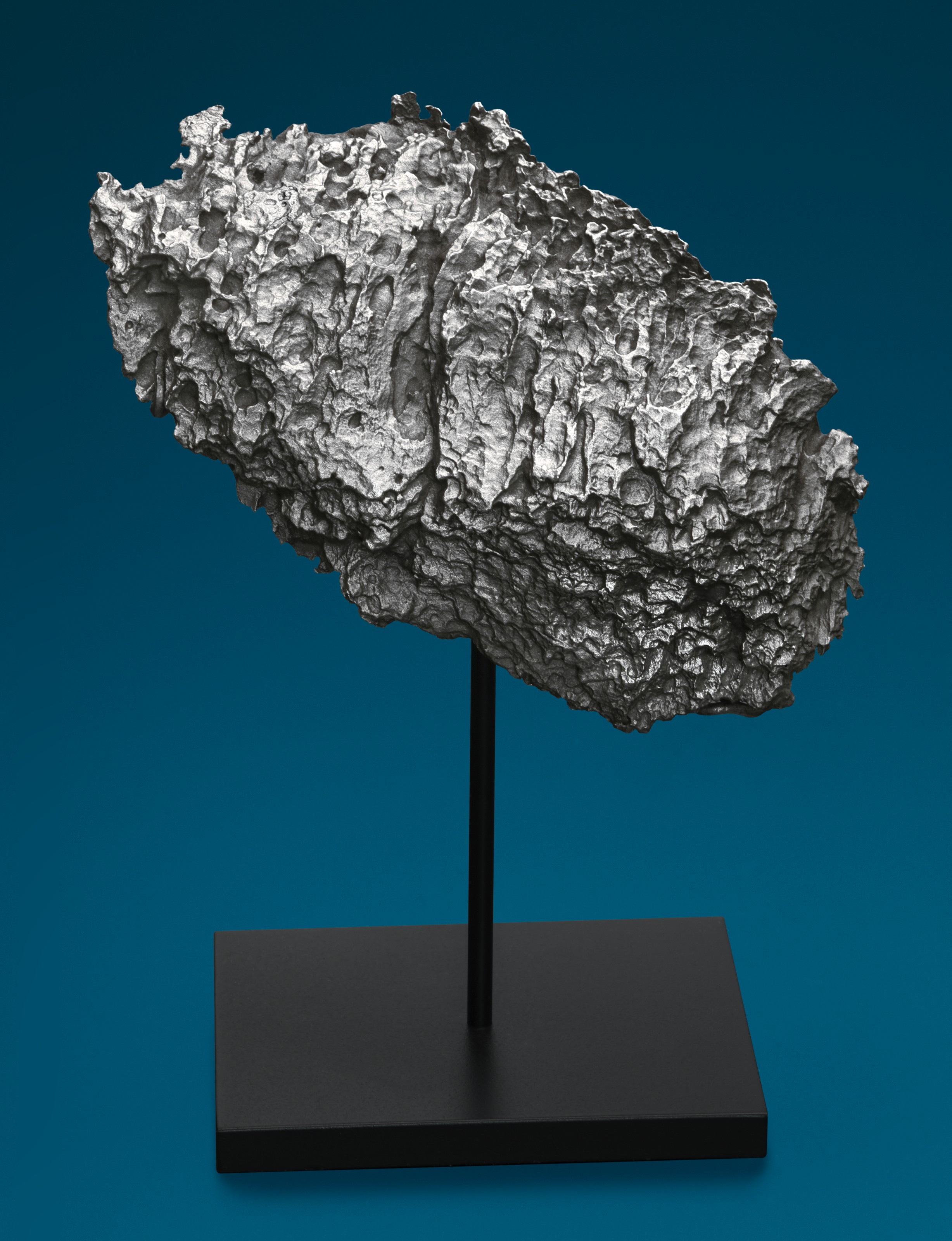 NWA 2965 — A FOSSIL METEORITE — AN EVOCATIVE DISPLAY OF THE