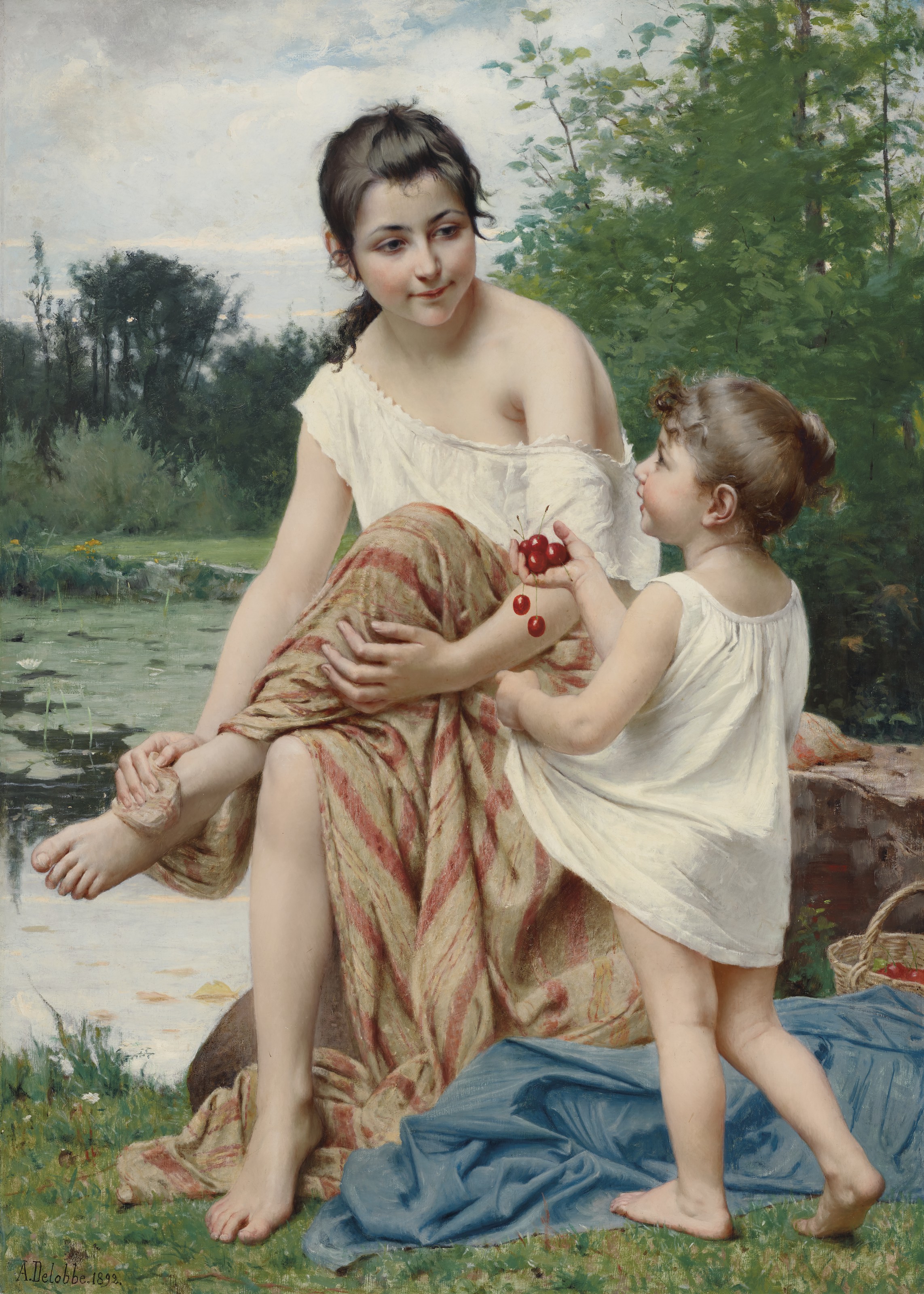 FrançoisAlfred Delobbe (French, 18351920) auctions & price archive