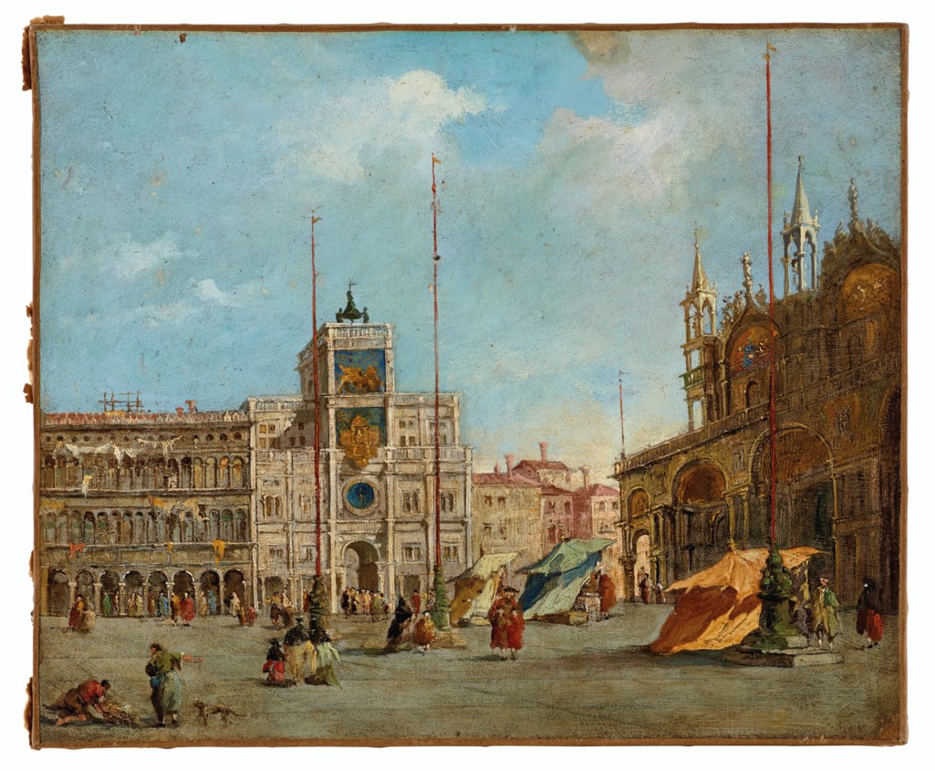 Франческо гварди piazza san marco