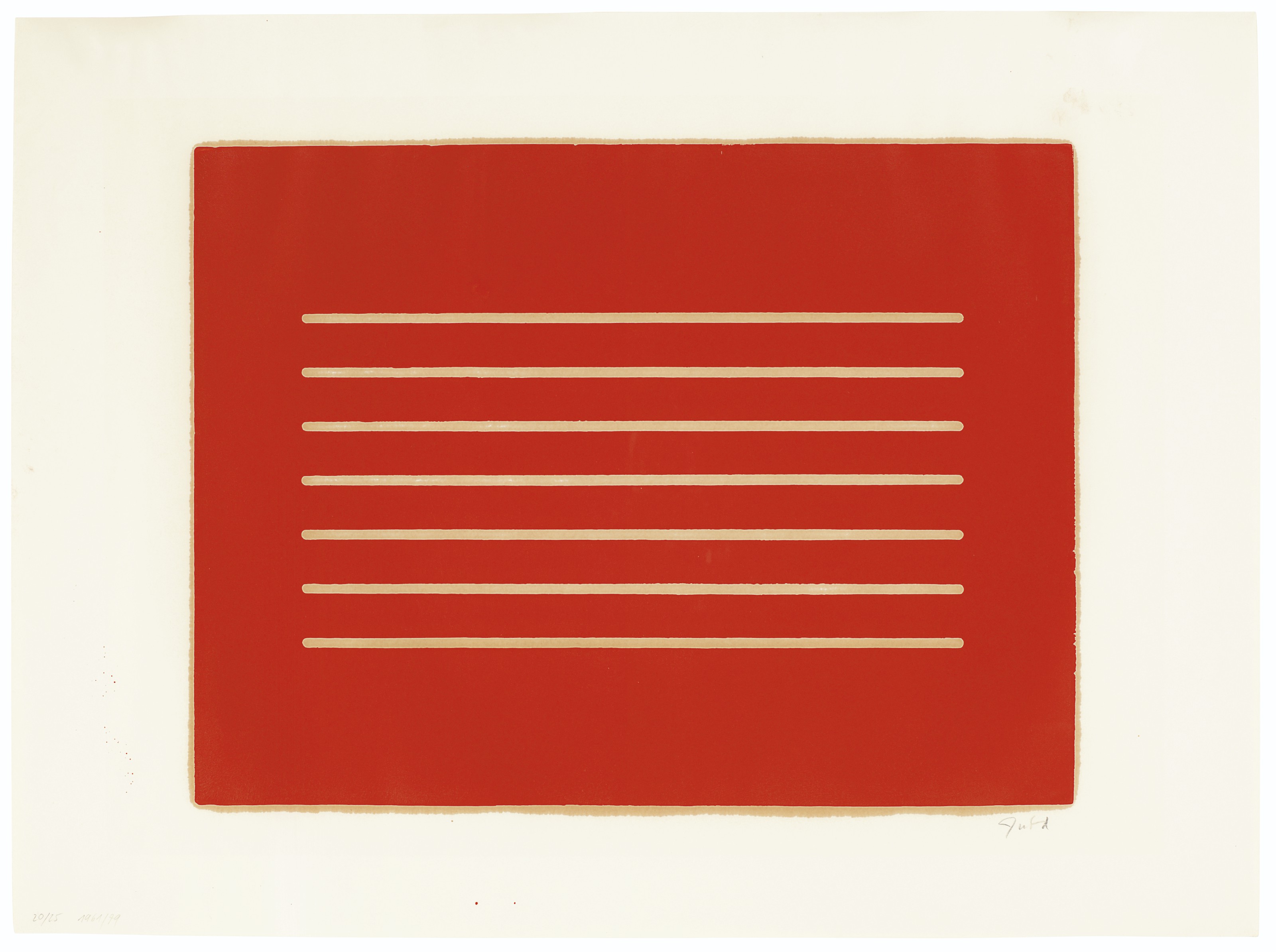 DONALD JUDD Prints 1951-1993 （「ドナルド・ジャッド 版画