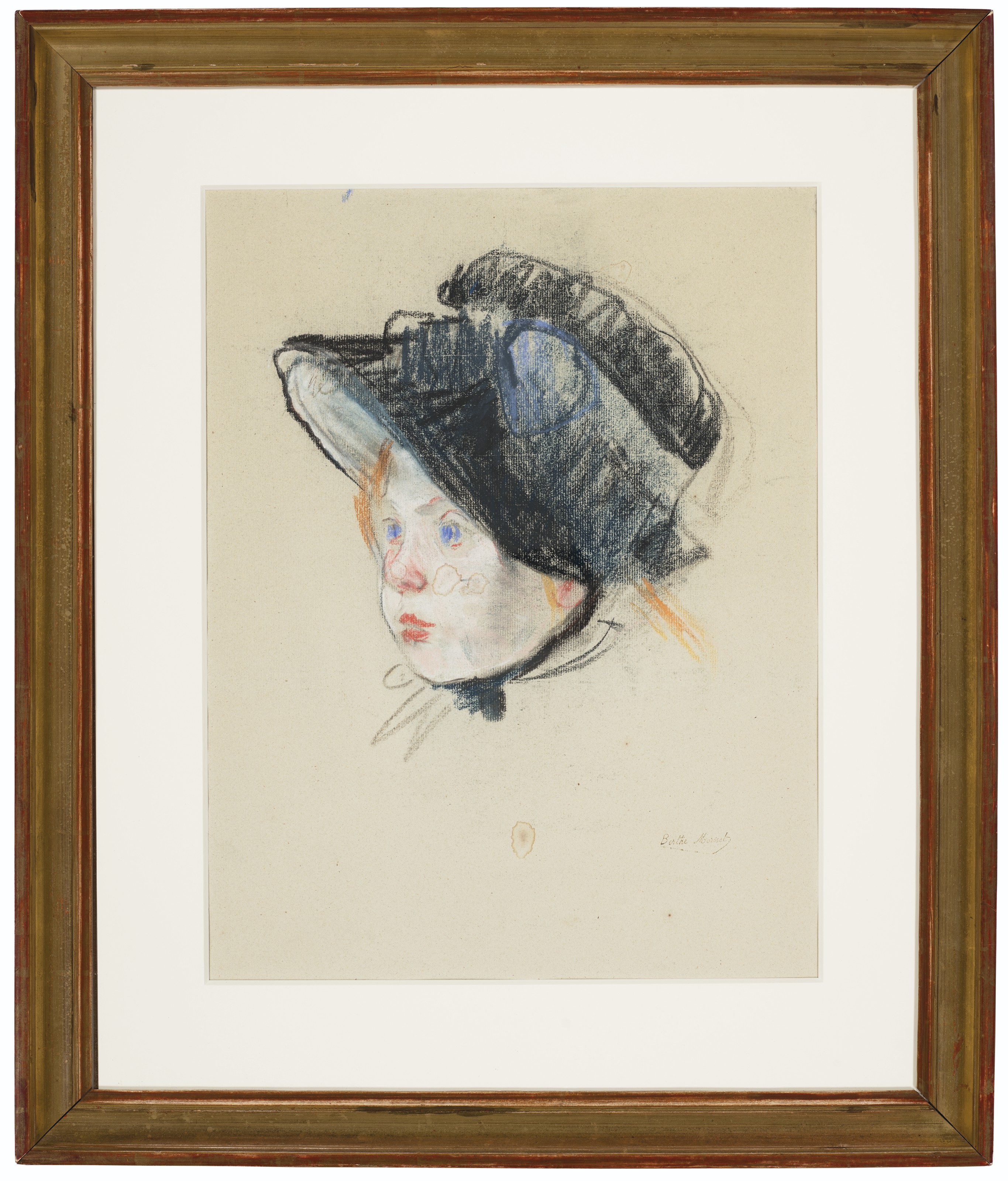 Berthe Morisot (18411895), Jeannie en chapeau de velours