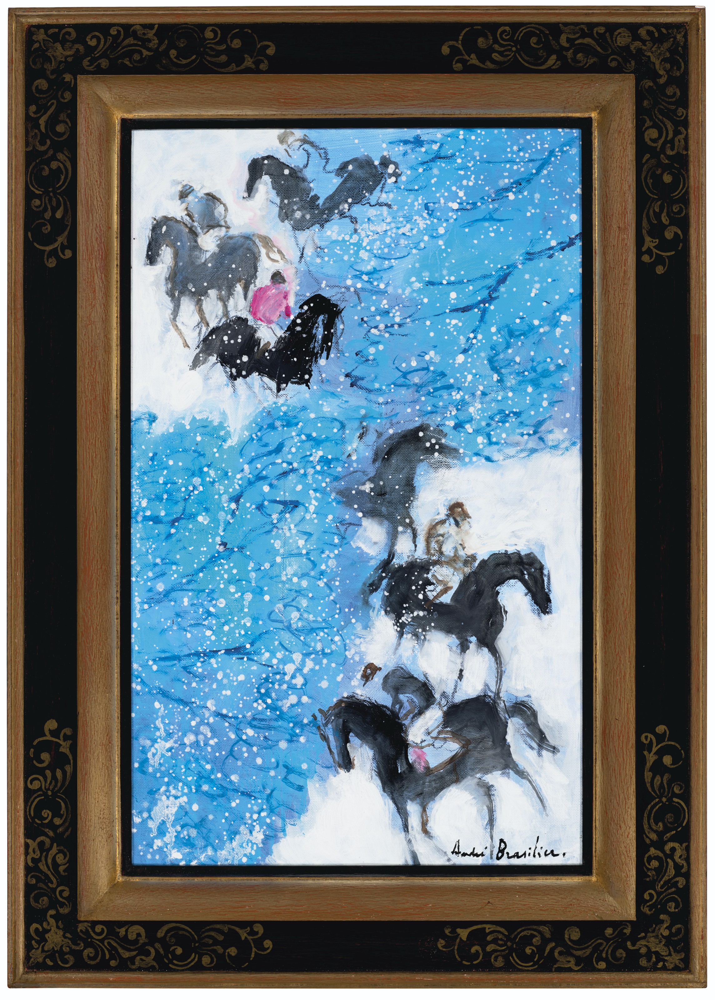 André Brasilier (b. 1929), Sur la neige | Christie's