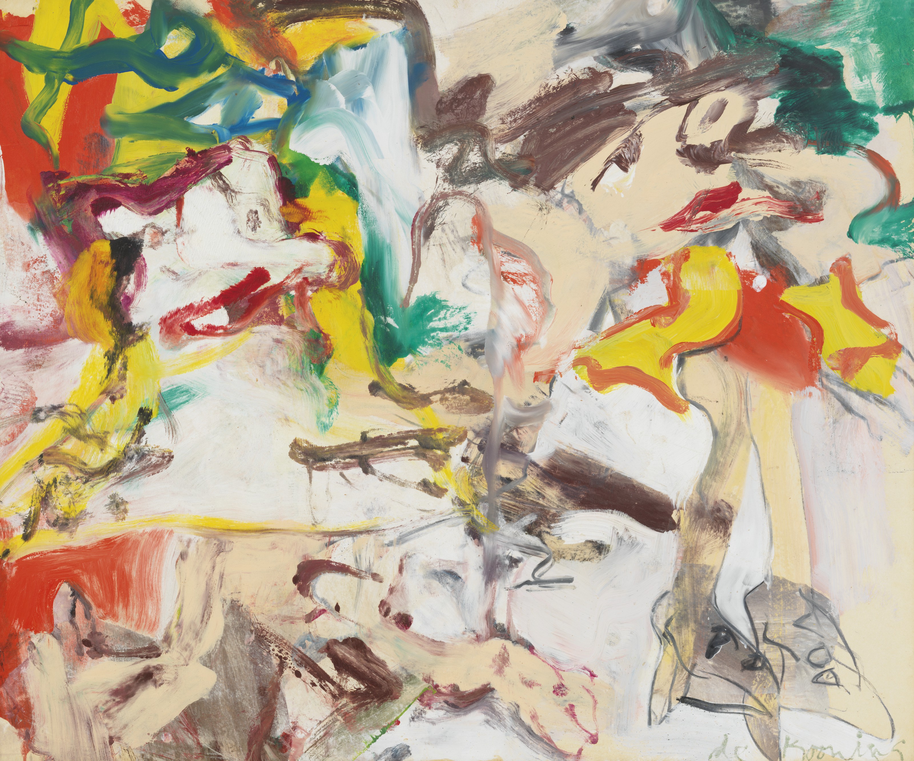Willem de Kooning (19041997) , Two Women in a Landscape Christie's