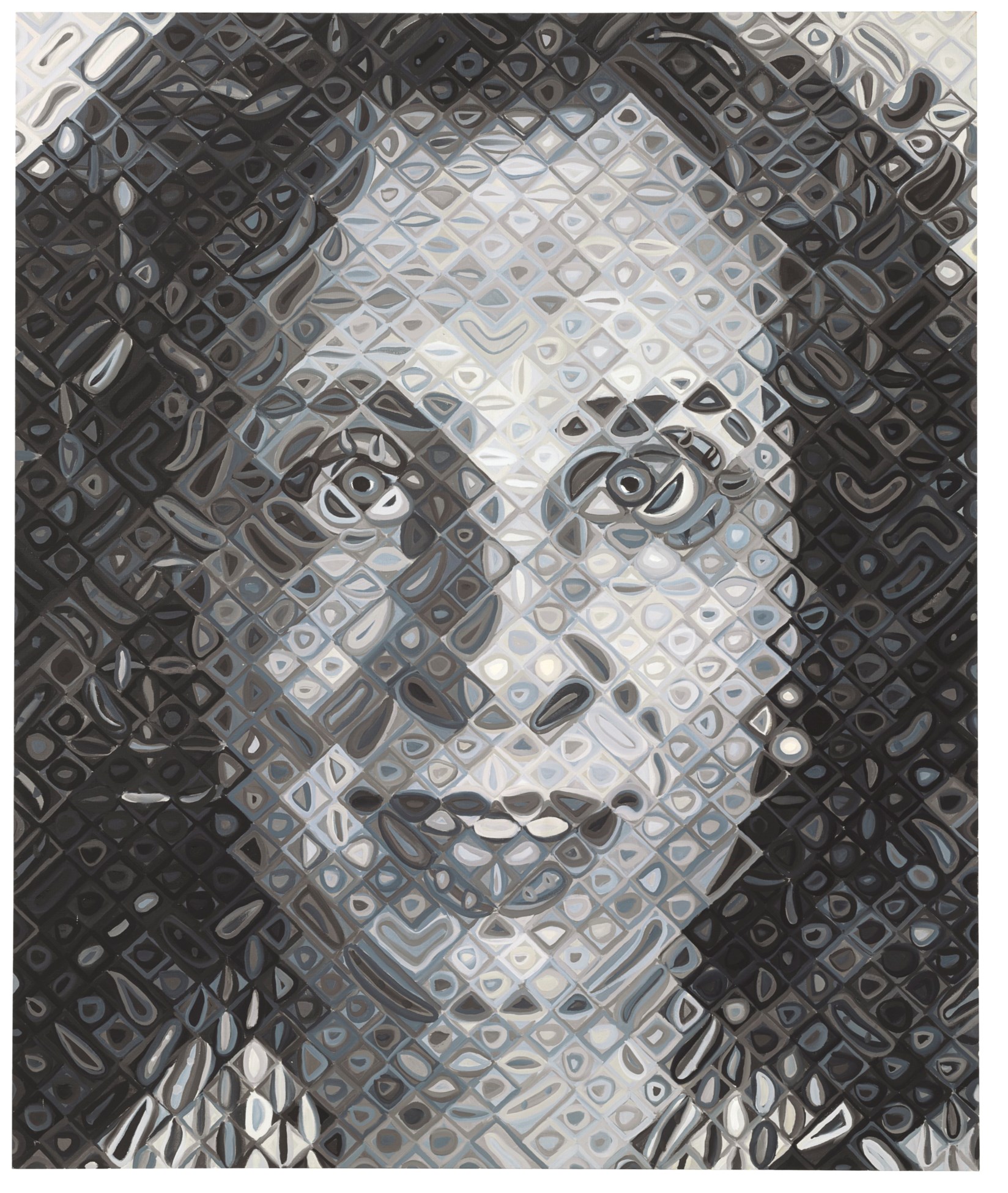 Chuck close thesis picture