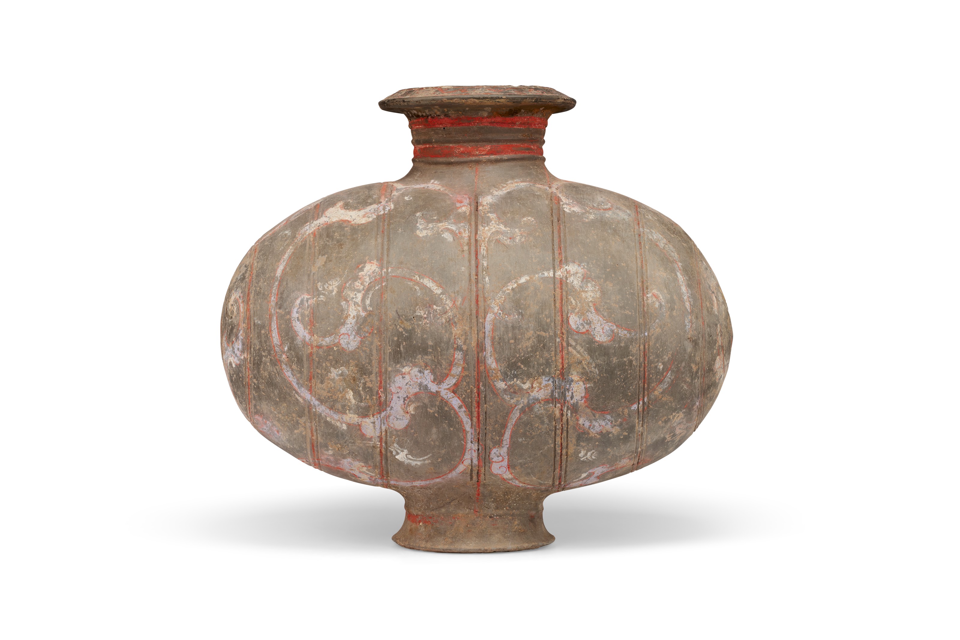 中国漢時代灰釉壺　A ceramic jar HAN dynasty image?src=Images/live/2024-08/