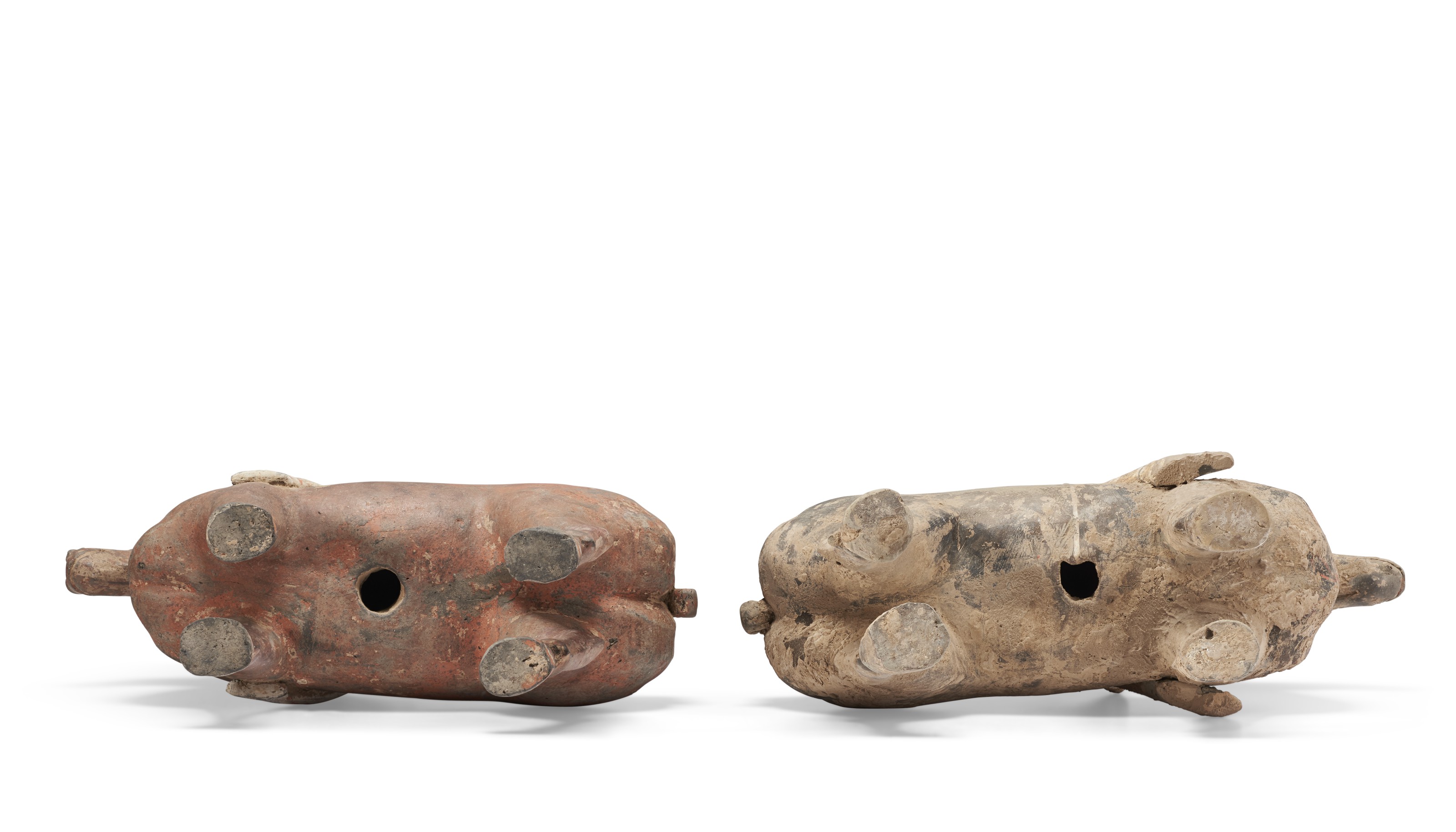 汉彩绘骑马陶俑一对, HAN DYNASTY (206 BC-AD 220) | Christie's