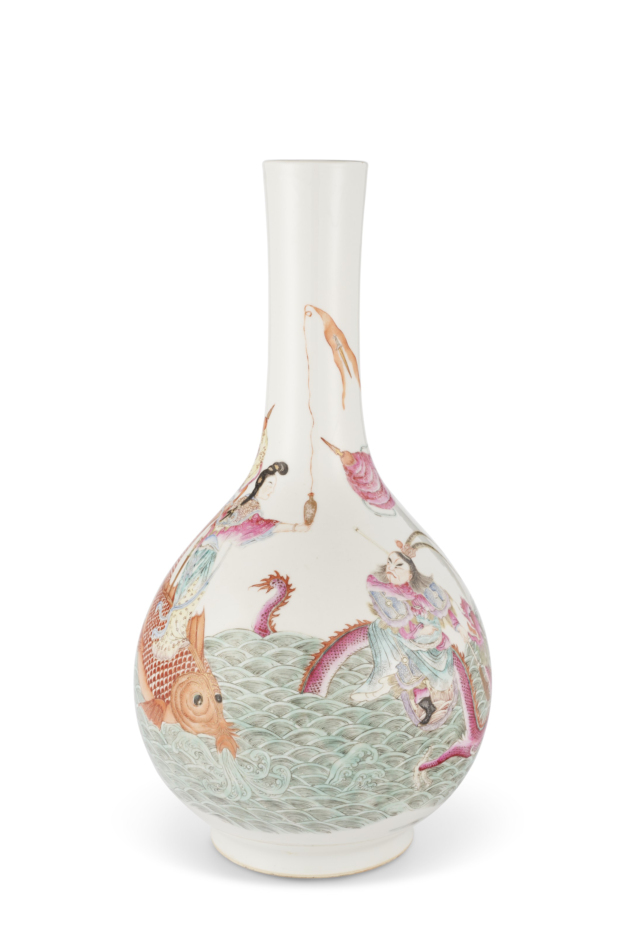 清康熙五彩三国演义图棒槌瓶, KANGXI PERIOD (1662-1722) | Christie's
