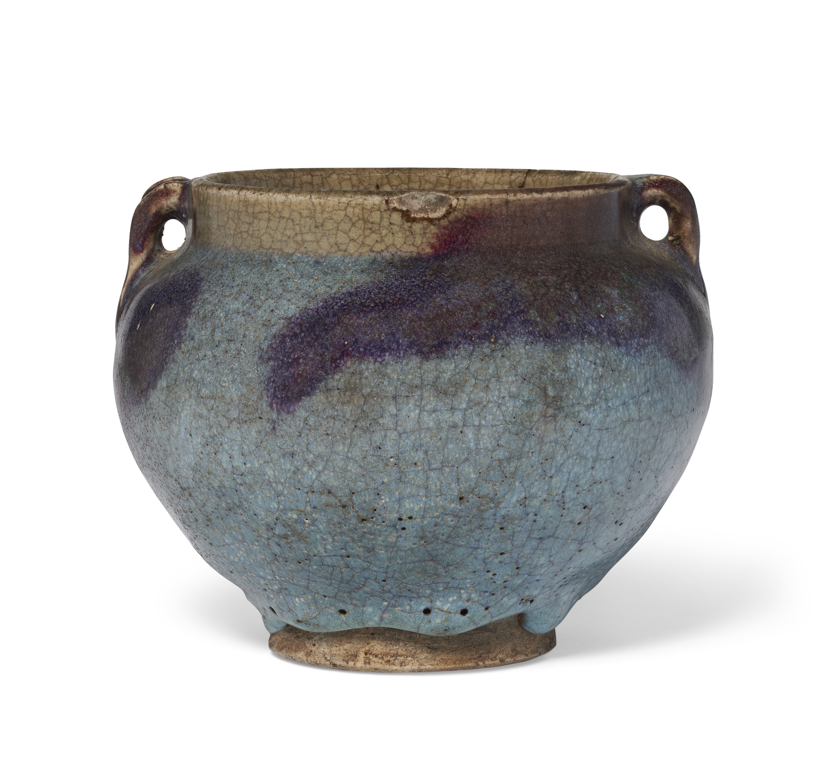A PURPLE-SPASHED JUN JAR, JIN-YUAN DYNASTY (1115-1368) | Christie’s