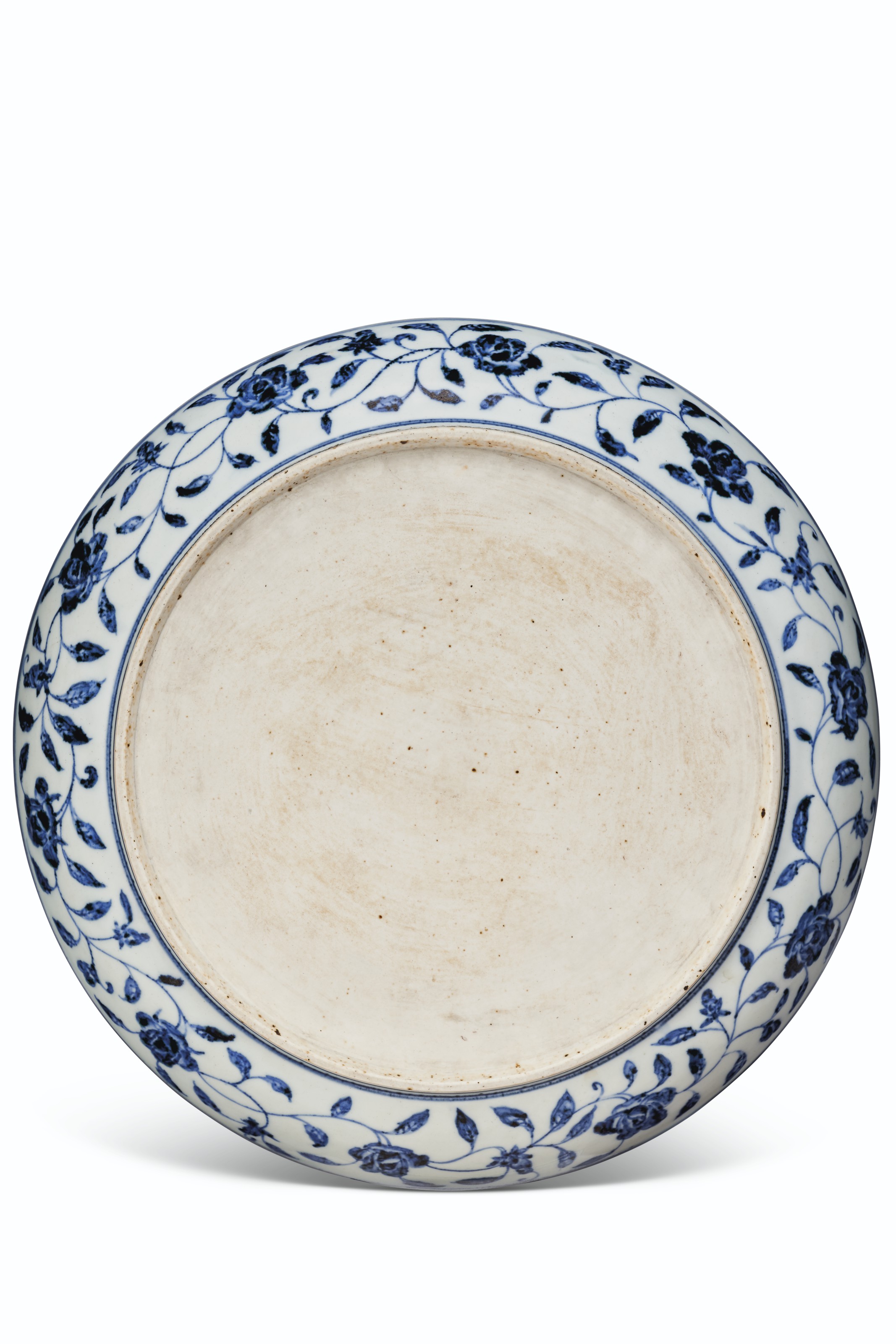 Blue and white dish sale