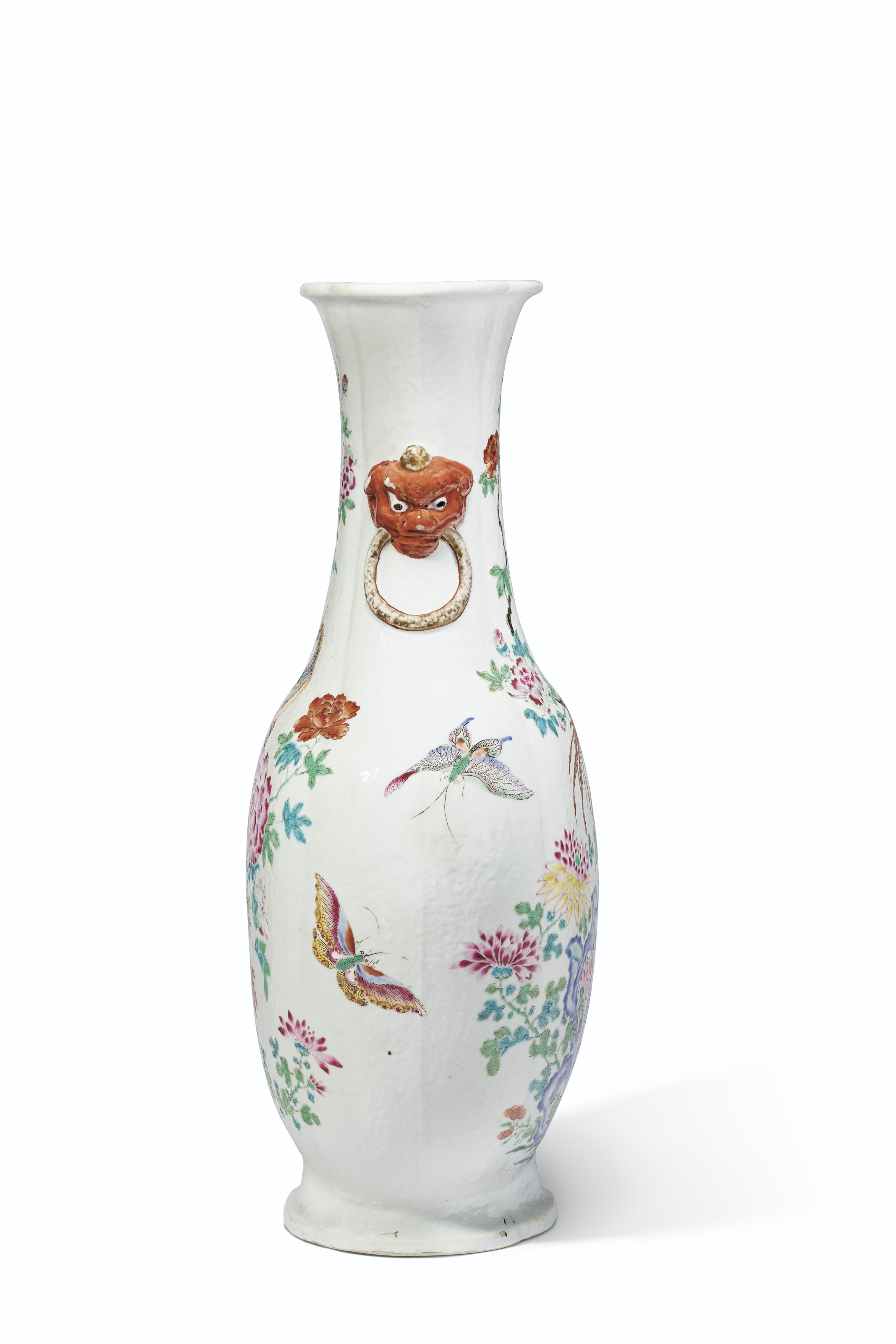 A LARGE FAMILLE ROSE VASE , QIANLONG PERIOD (17361795) Christie's