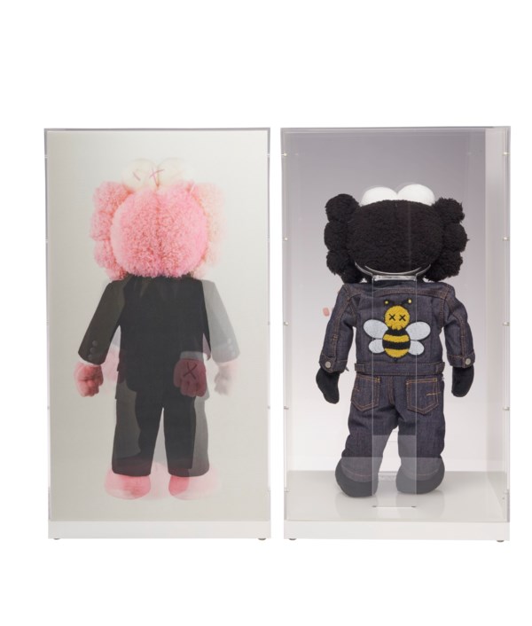 kaws x dior plush