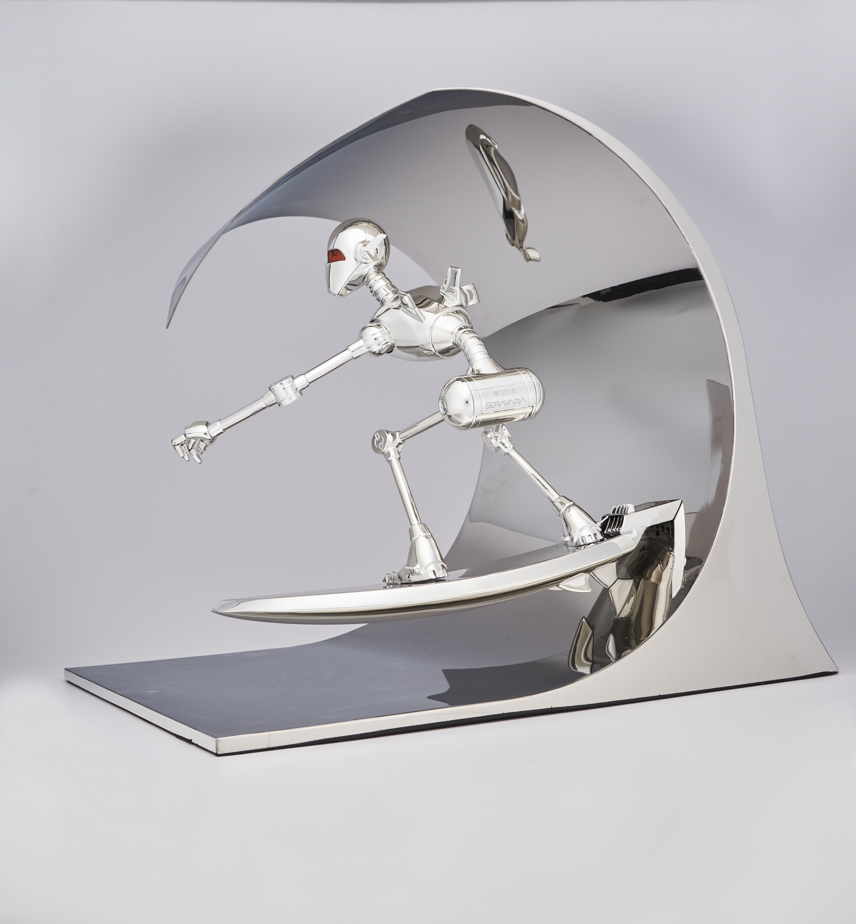 HAJIME SORAYAMA (B. 1947), Robot Surf (Silver Version) | Christie's