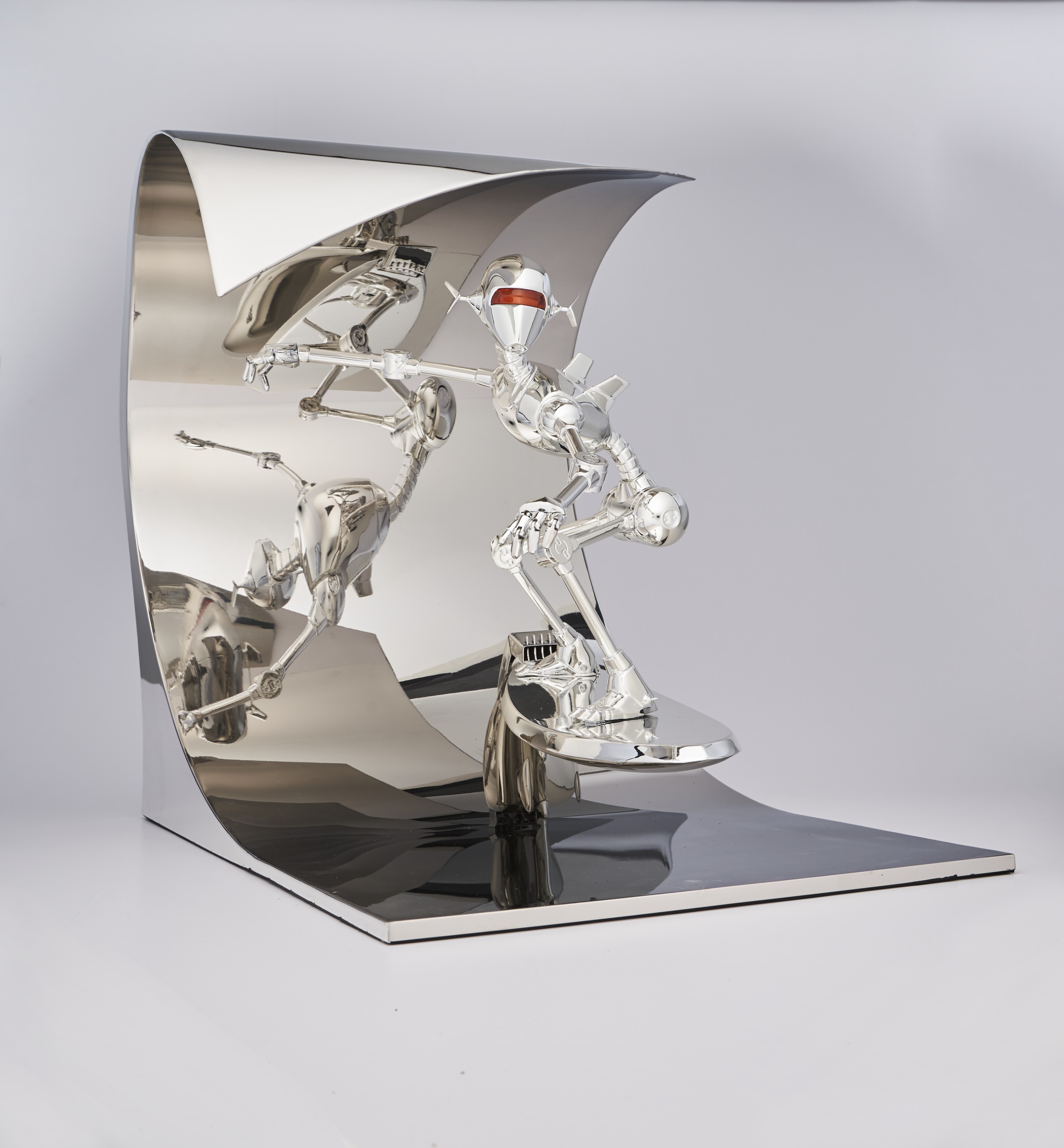 HAJIME SORAYAMA (B. 1947), Robot Surf (Silver Version) Christie’s