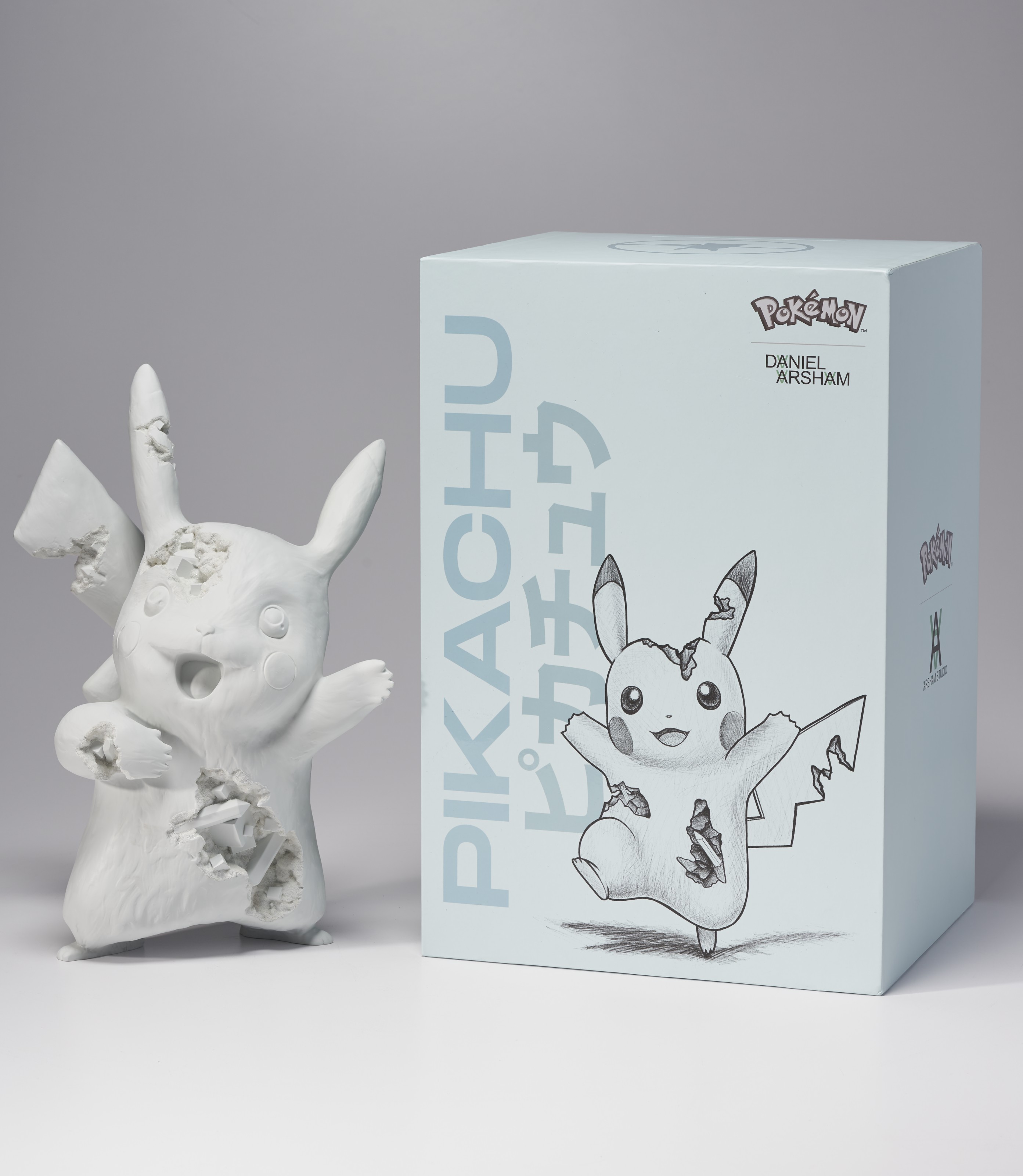 DANIEL ARSHAM (B. 1980) x POKEMON, Blue Crystalized Pikachu