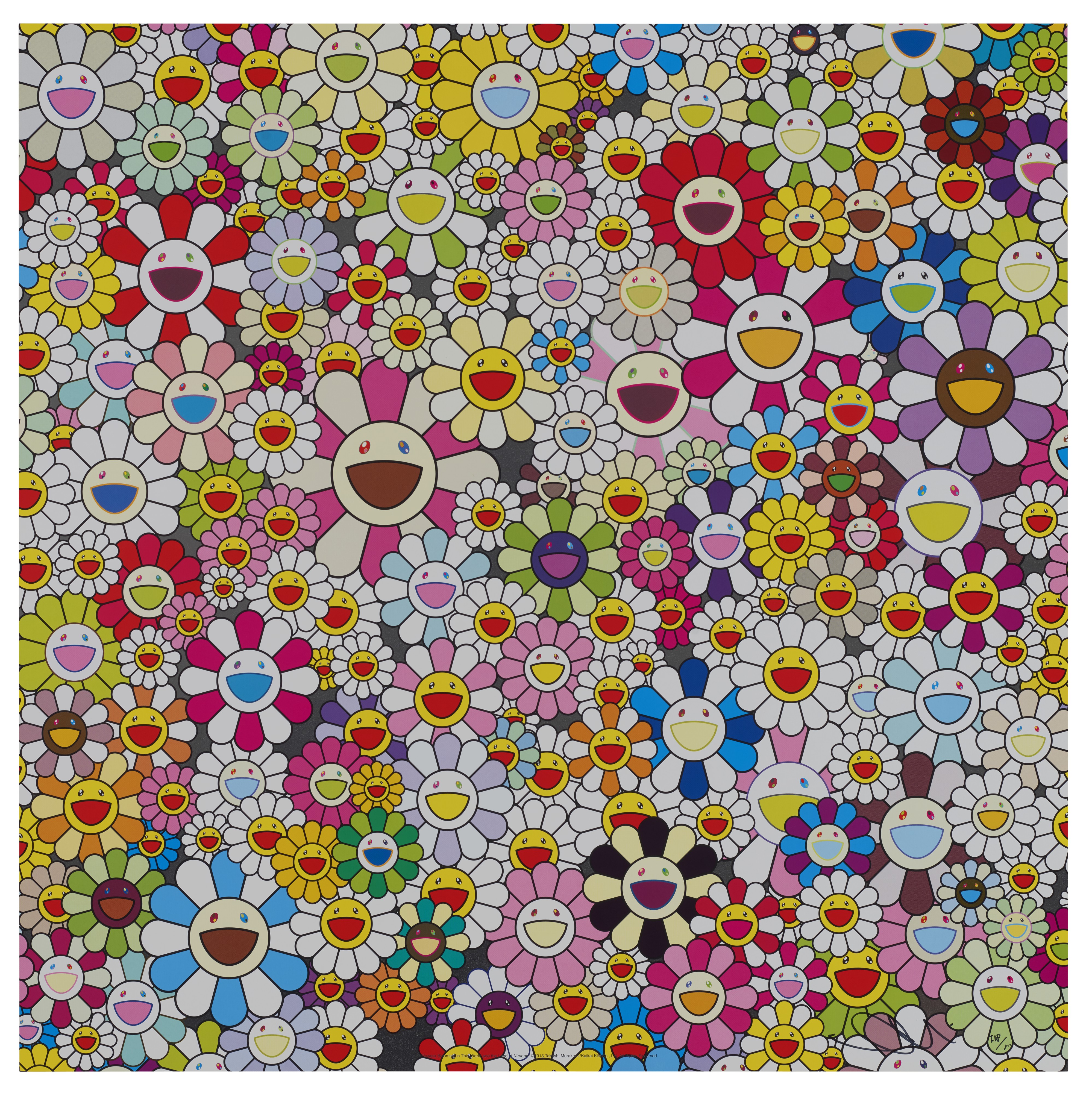 TAKASHI MURAKAMI (B. 1962), Flowers Blooming in This World and the