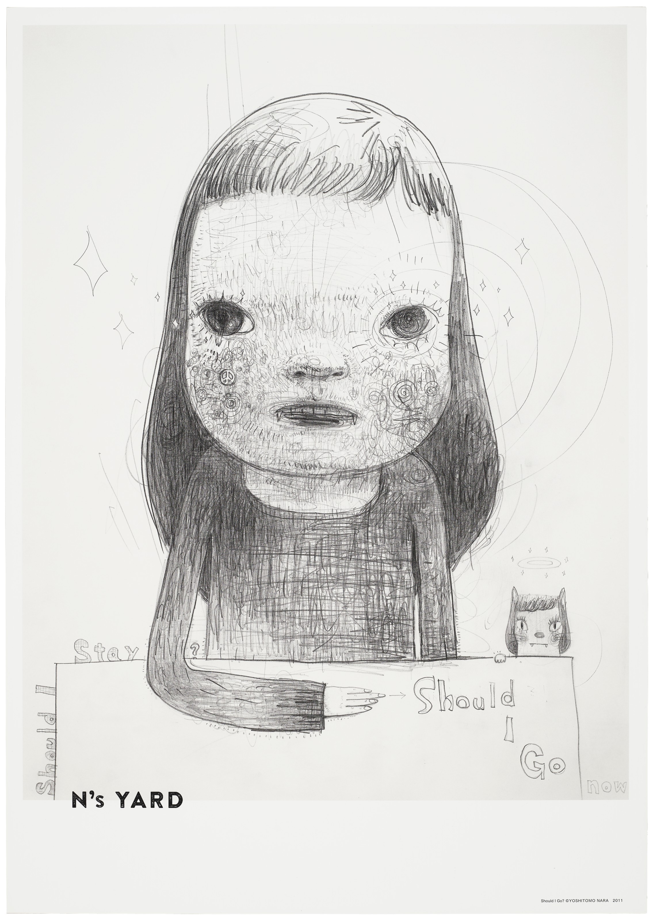 奈良美智(1959 年生), News; Should I Go?; 及Young Mother | Christie's