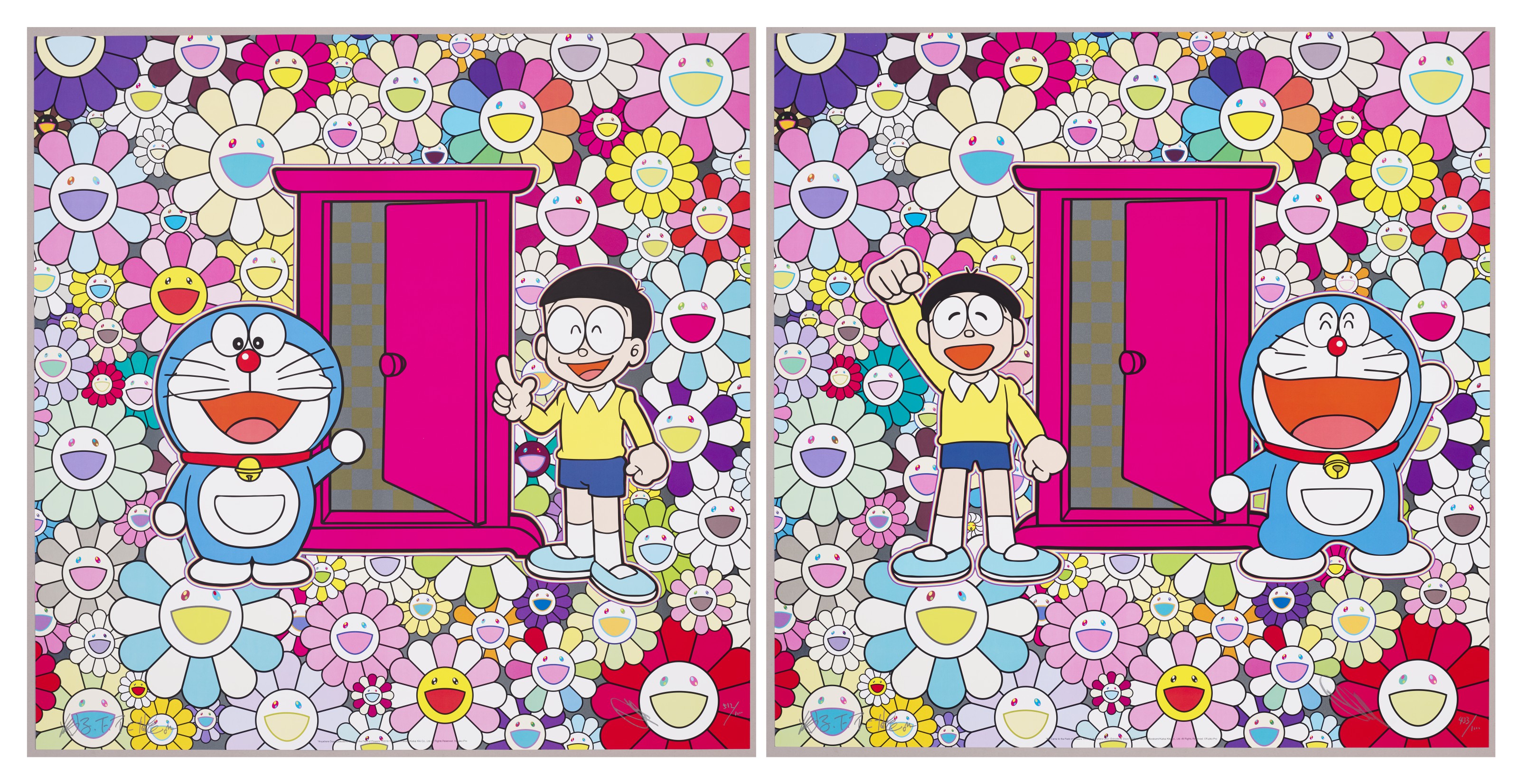 TAKASHI MURAKAMI (B. 1962) x FUJIKO. F. FUJIO, Anywhere Door