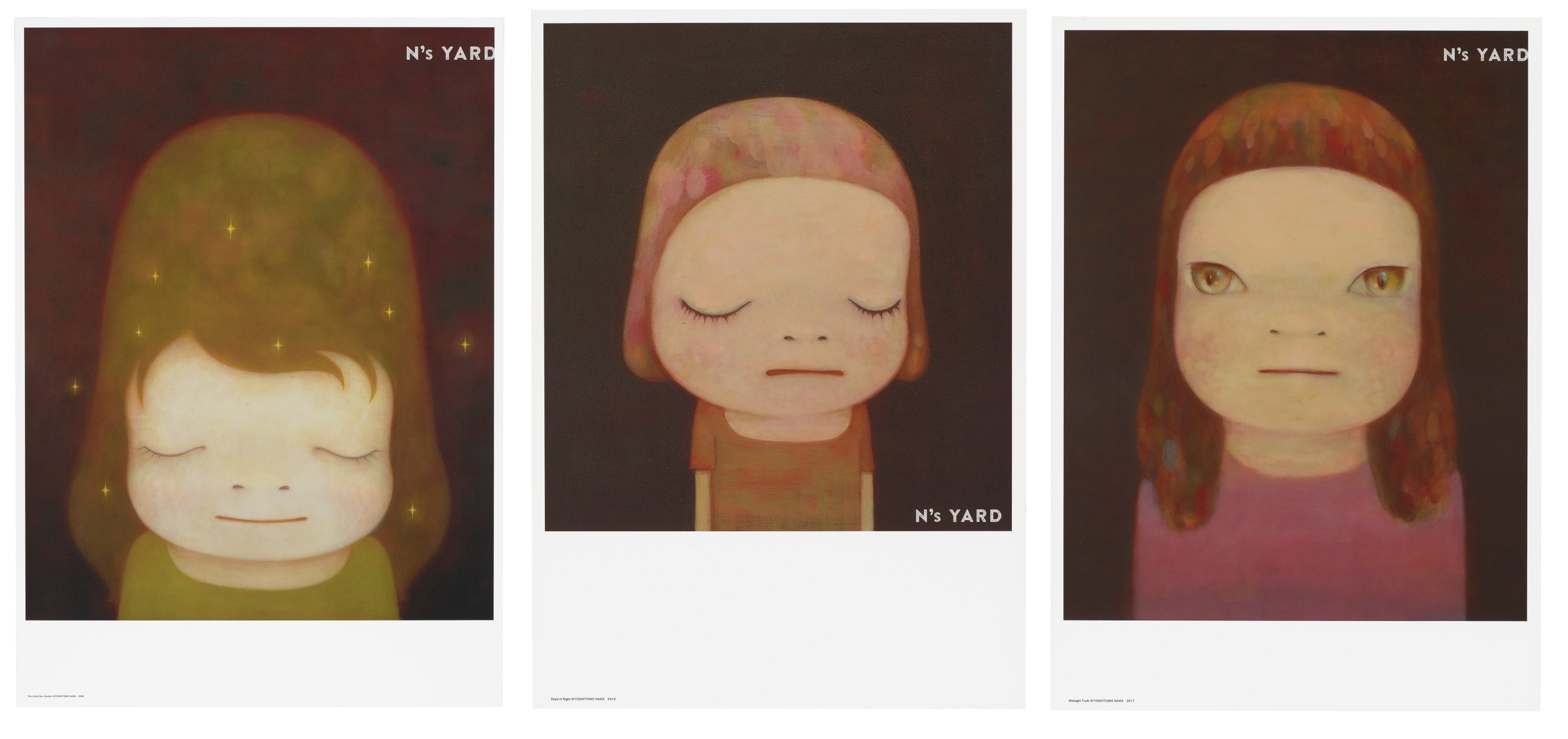 YOSHITOMO NARA (B. 1959), Dead of Night; Midnight Truth; & The
