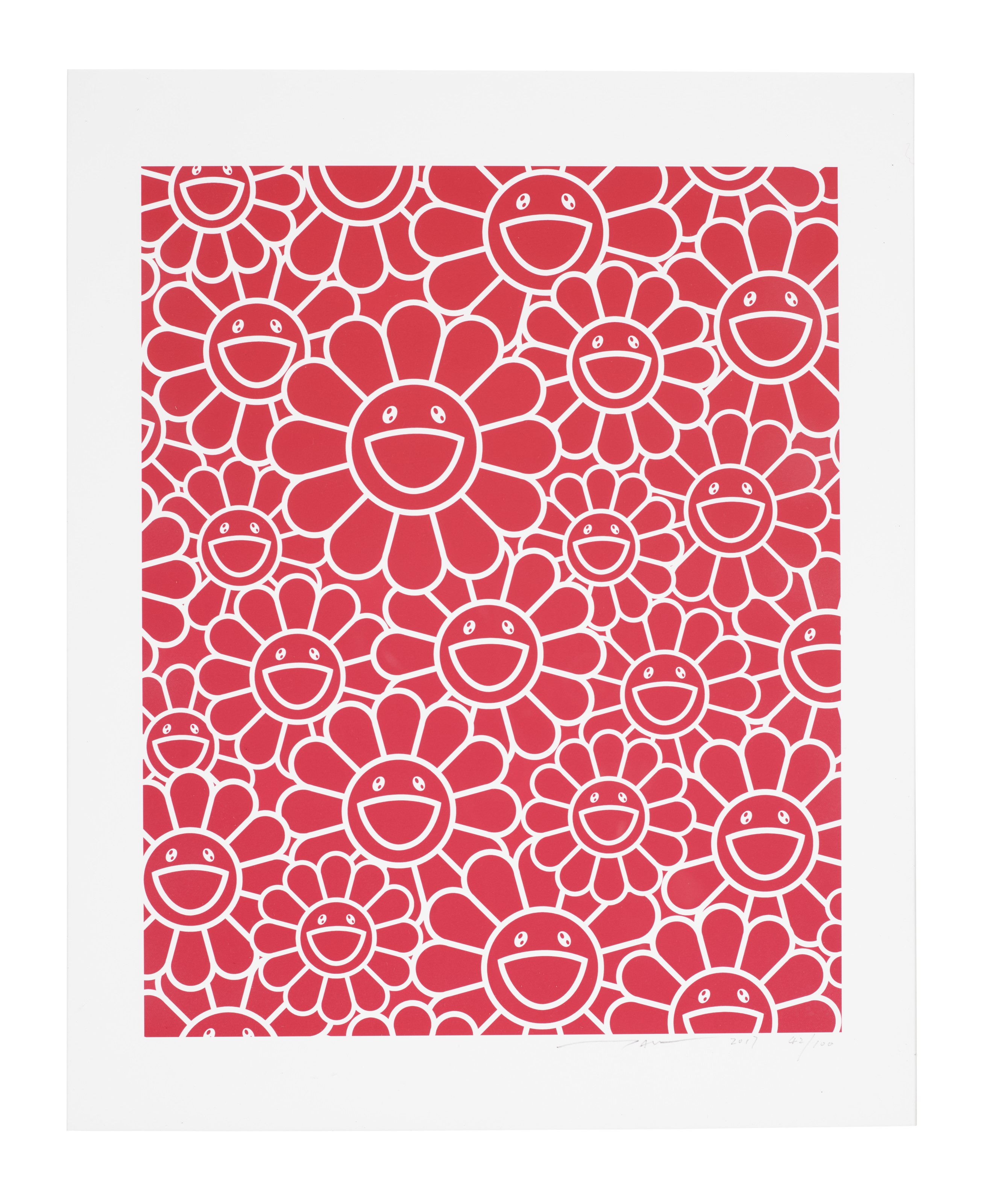 TAKASHI MURAKAMI (B. 1962), Flowers Red | Christie's