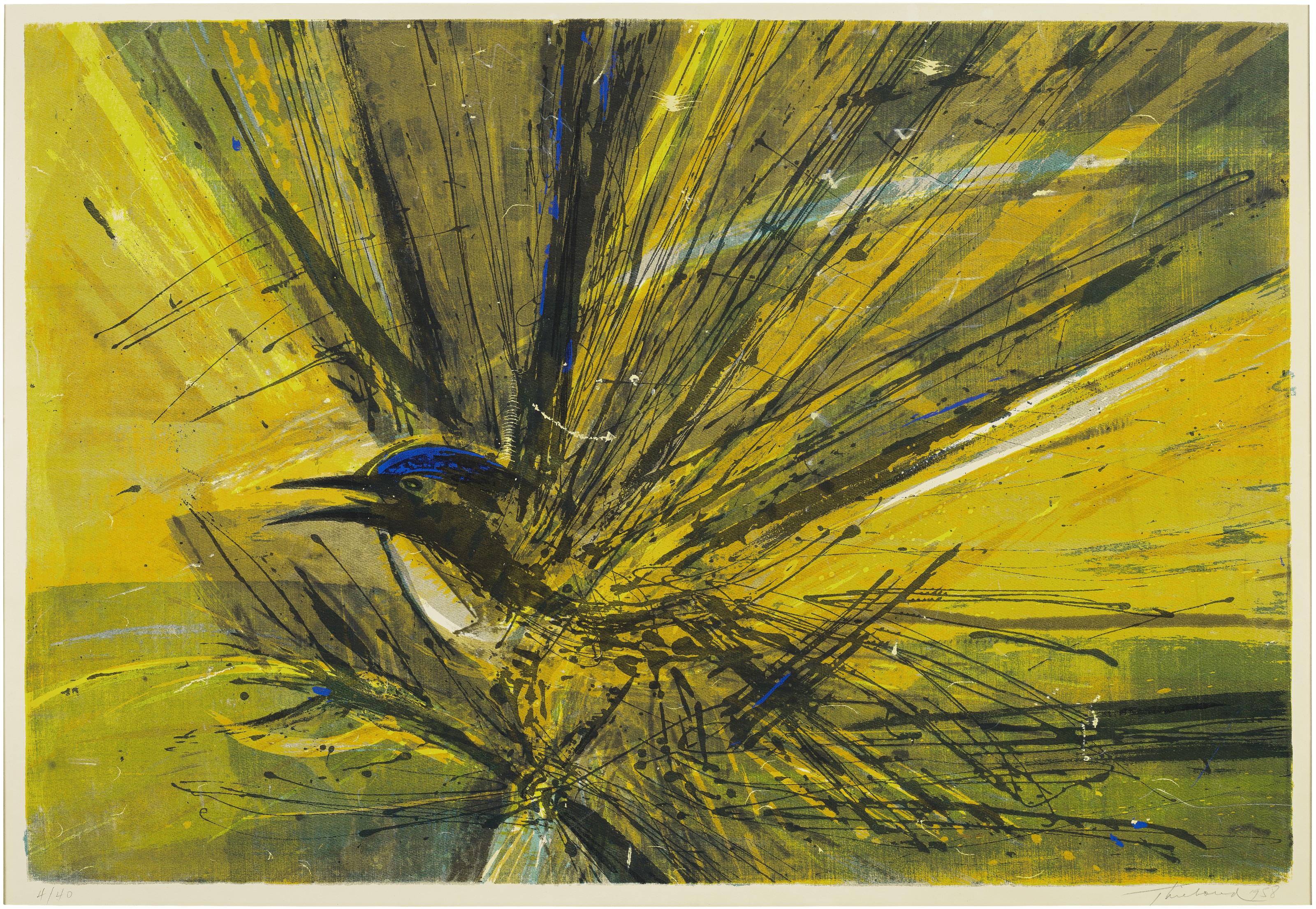 WAYNE THIEBAUD (B. 1920), Untitled (Bird) | Christie’s