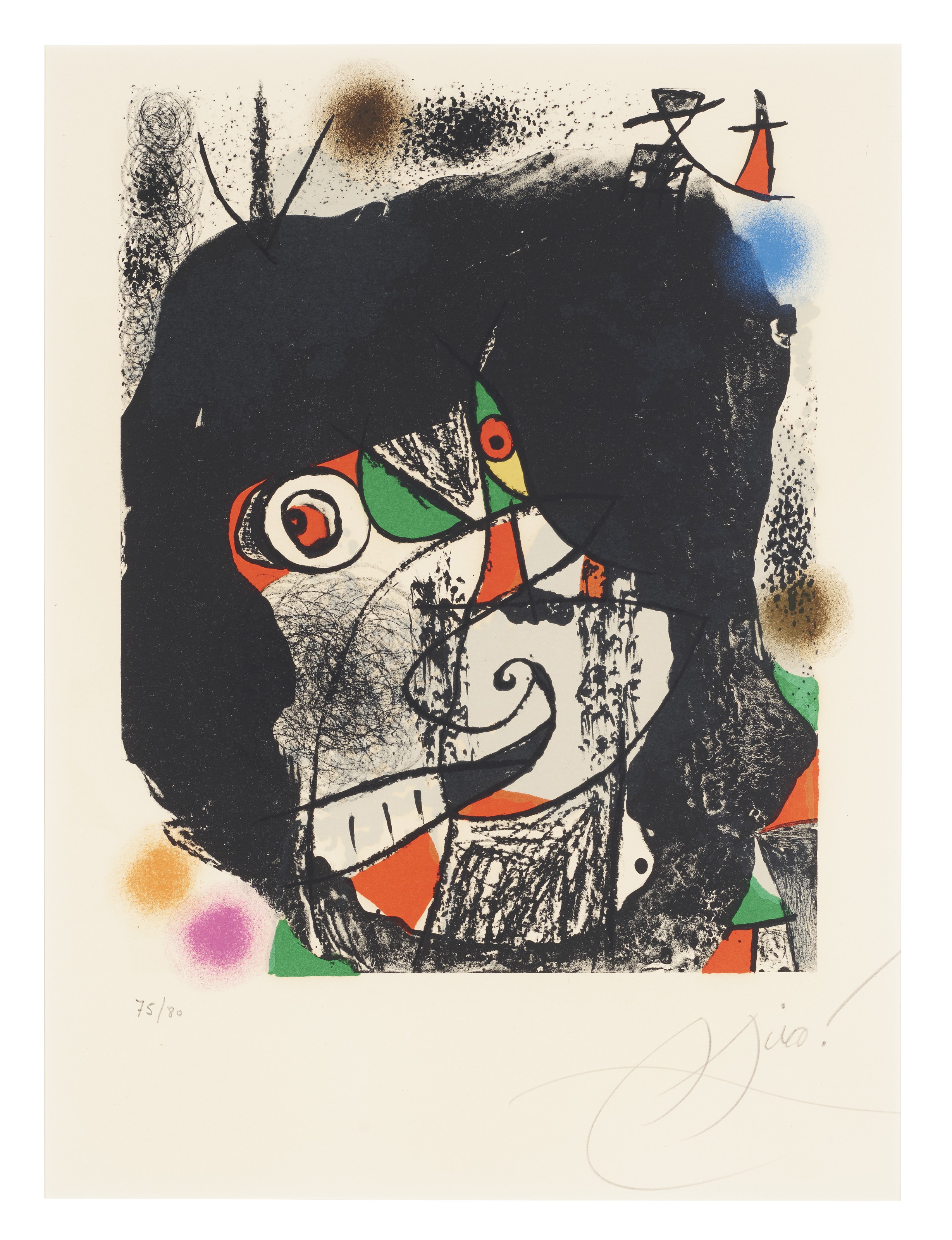 JOAN MIRÓ (1893-1983), Les Révolutions Scéniques du XXe Siècle