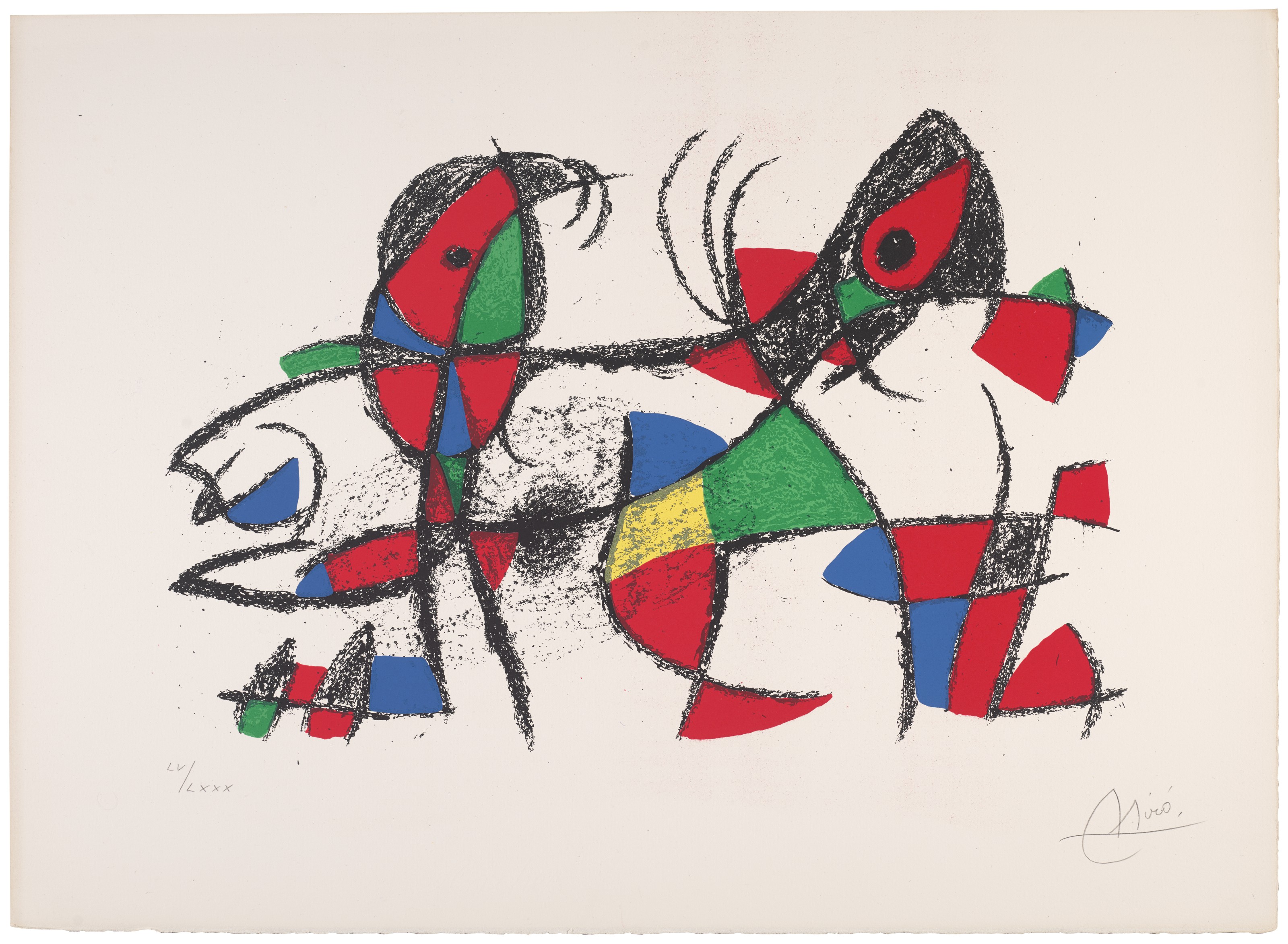 JOAN MIRÓ (1893-1983), Plate 8, from Oda a Joan Miró | Christie's