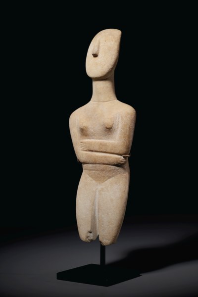 cycladic art figures