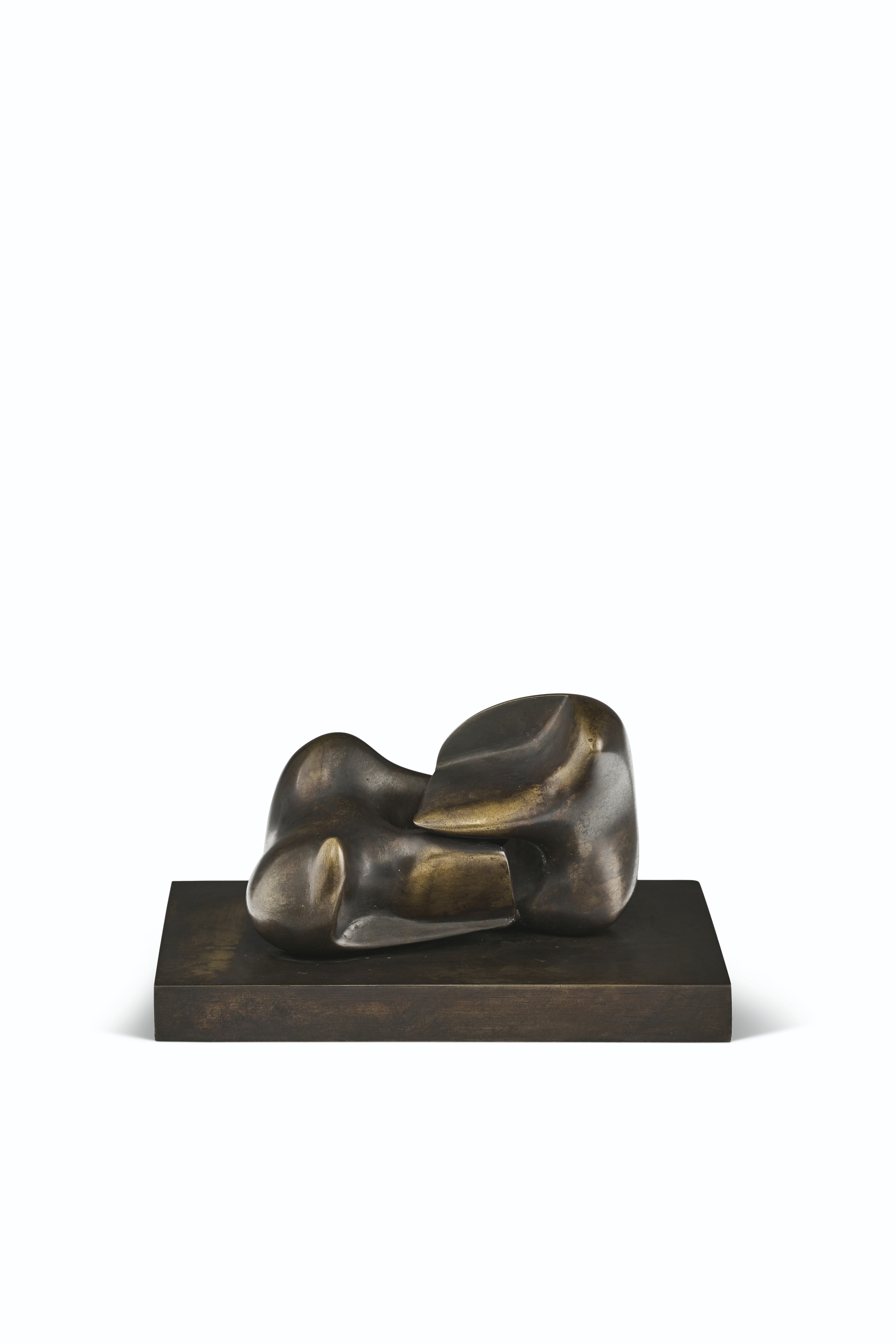 Maquette for Two Piece Sculpture No. 10: Interlocking