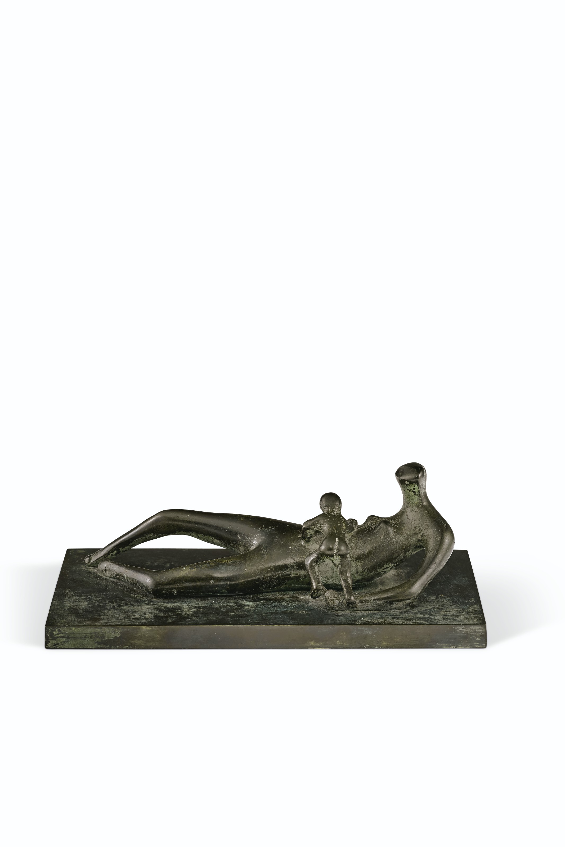 Reclining Mother and Child IV