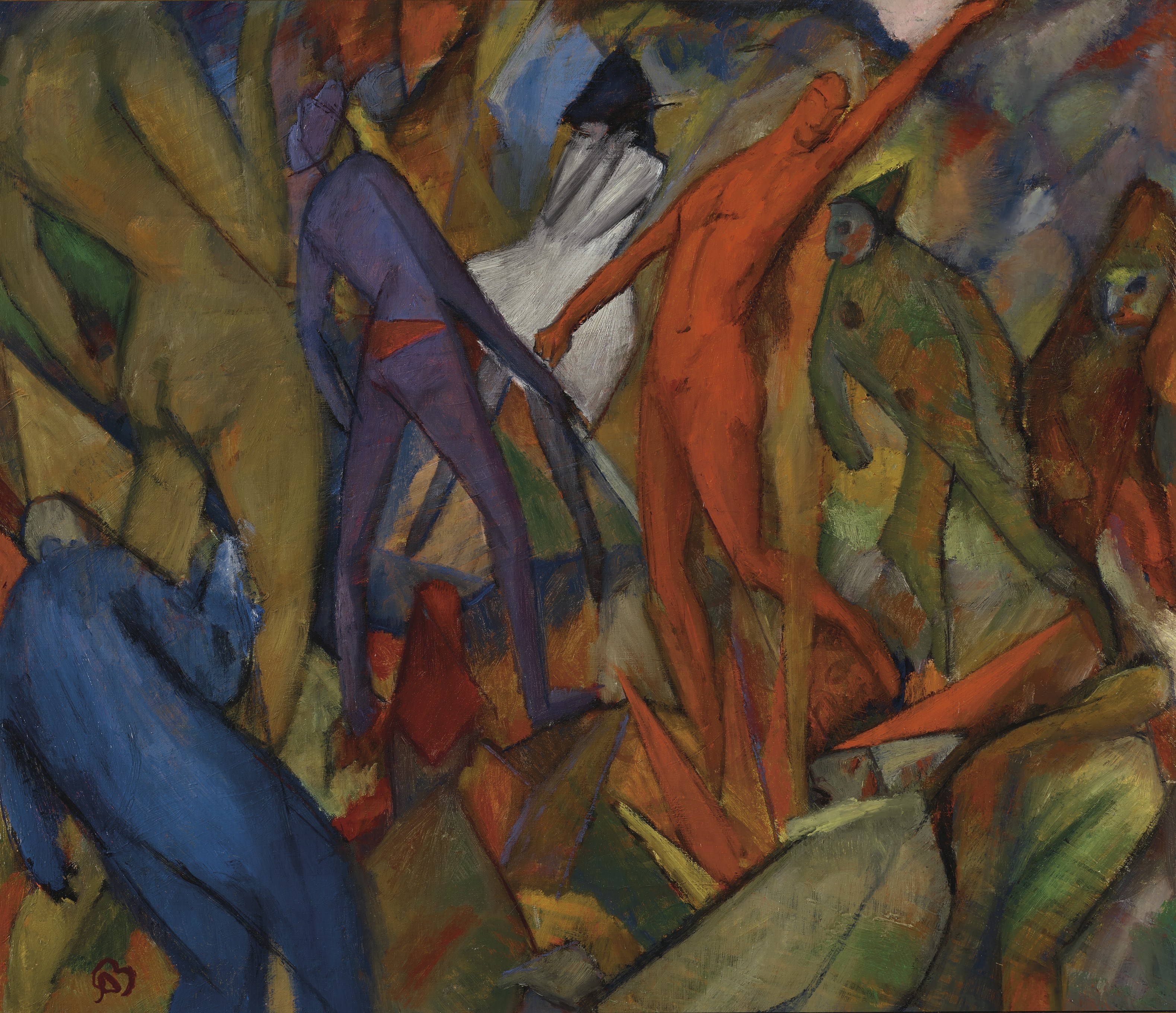 Альберт блох картины. Альберт блох картины экспрессионизм. Albert Bloch художник. Франц Марк модернизм