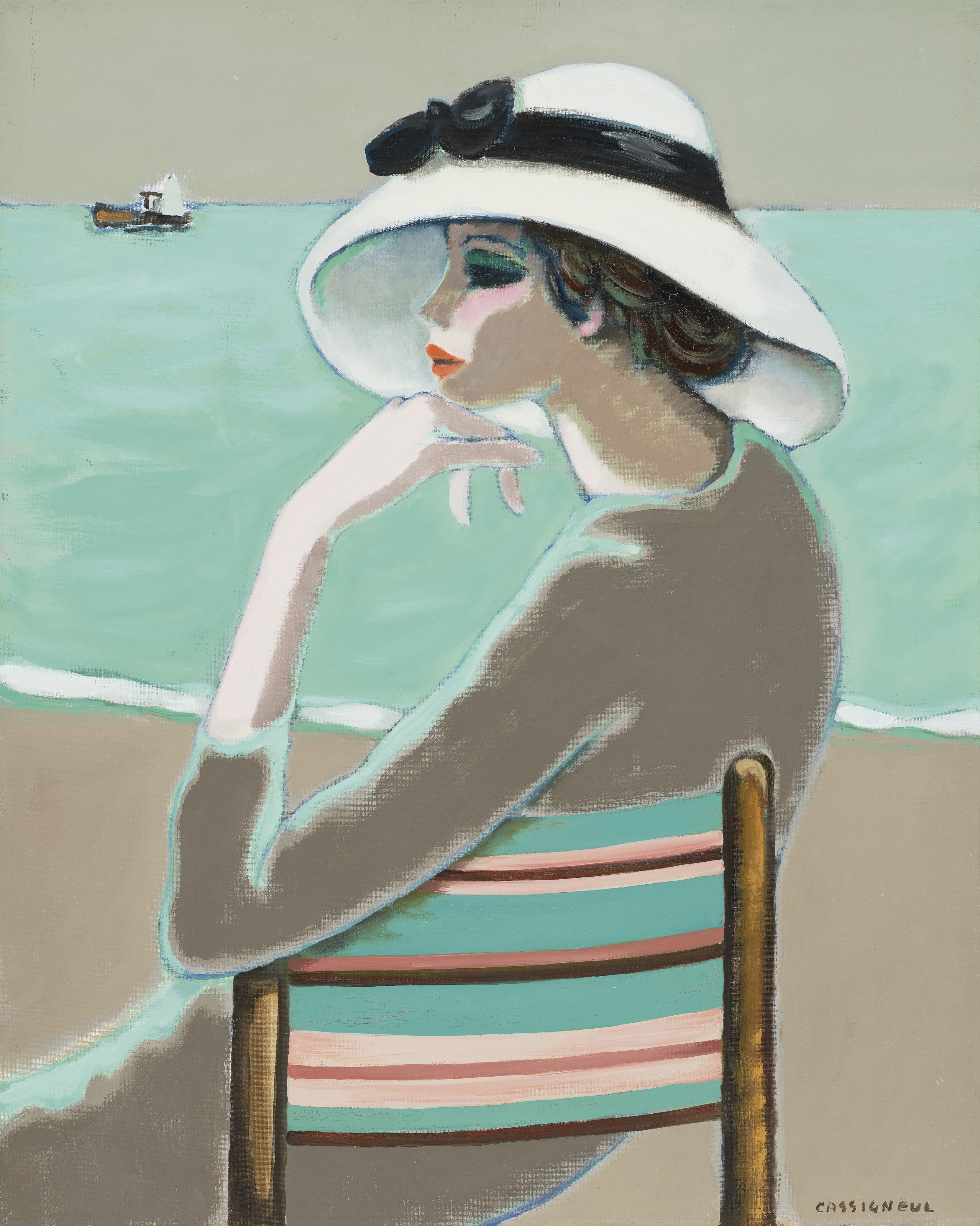 Pablo Picasso (1881-1973), Buste d'homme à la cigarette
