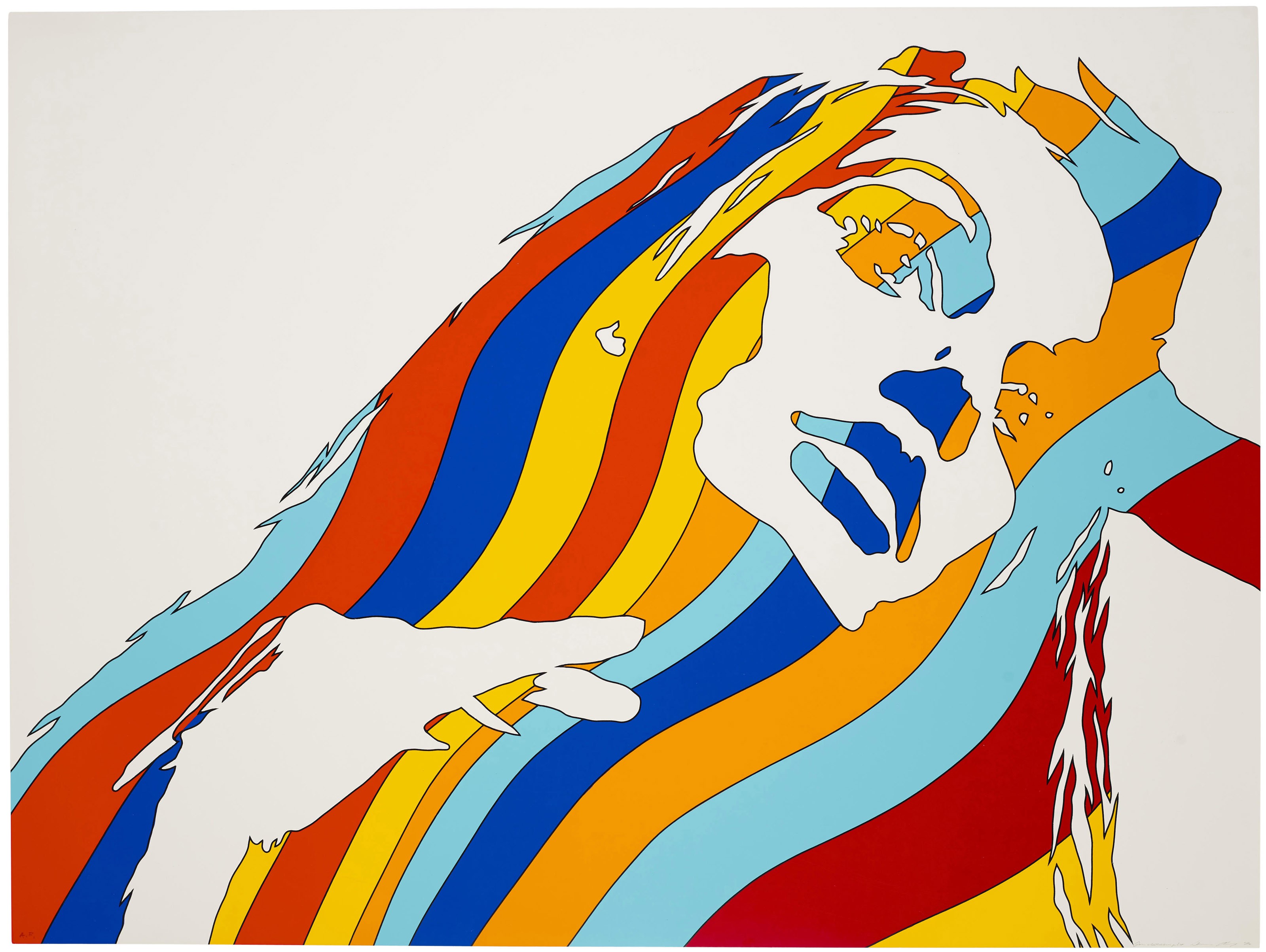 WERNER BERGES (1941-2017), Fahne (Flag) | Christie's