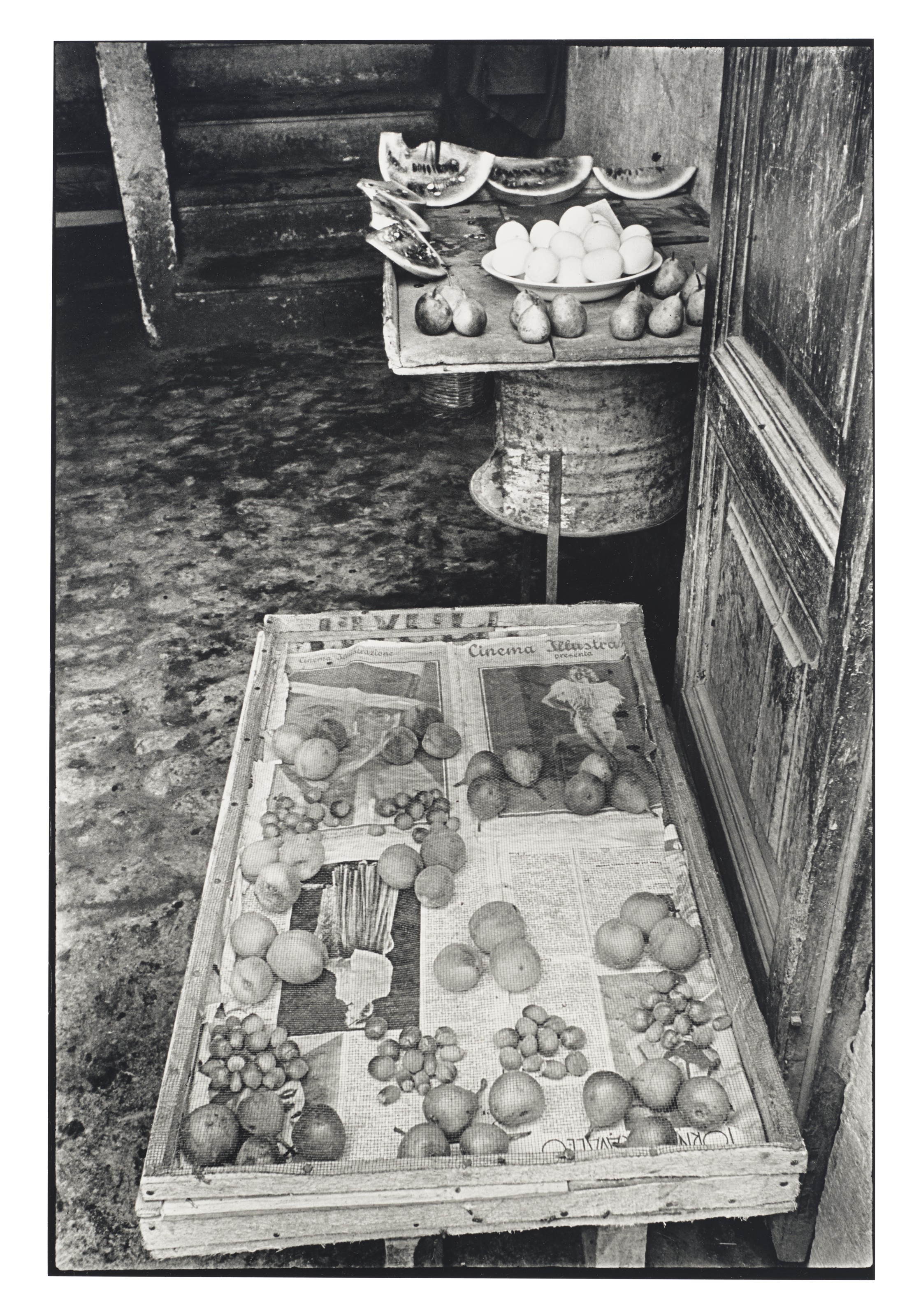 Henri Cartier&ndash;Bresson (1908&ndash;2004), Tivoli, Lazio, Italy, 1933. Gelatin silver print, printed later. Sheet: 20 x 15&frac12; in (50.8 x 39.3 cm). Estimate: $10,000-15,000. Offered in 
Photographs, 21-30 September 2020, Online