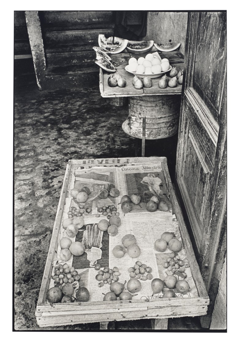 Henri Cartier–Bresson (1908–2004), Tivoli, Lazio, Italy, 1933. Gelatin silver print, printed later. Sheet 20 x 15½ in (50.8 x 39.3 cm). Estimate $10,000-15,000. Offered in 
Photographs, 21-30 September 2020, Online
