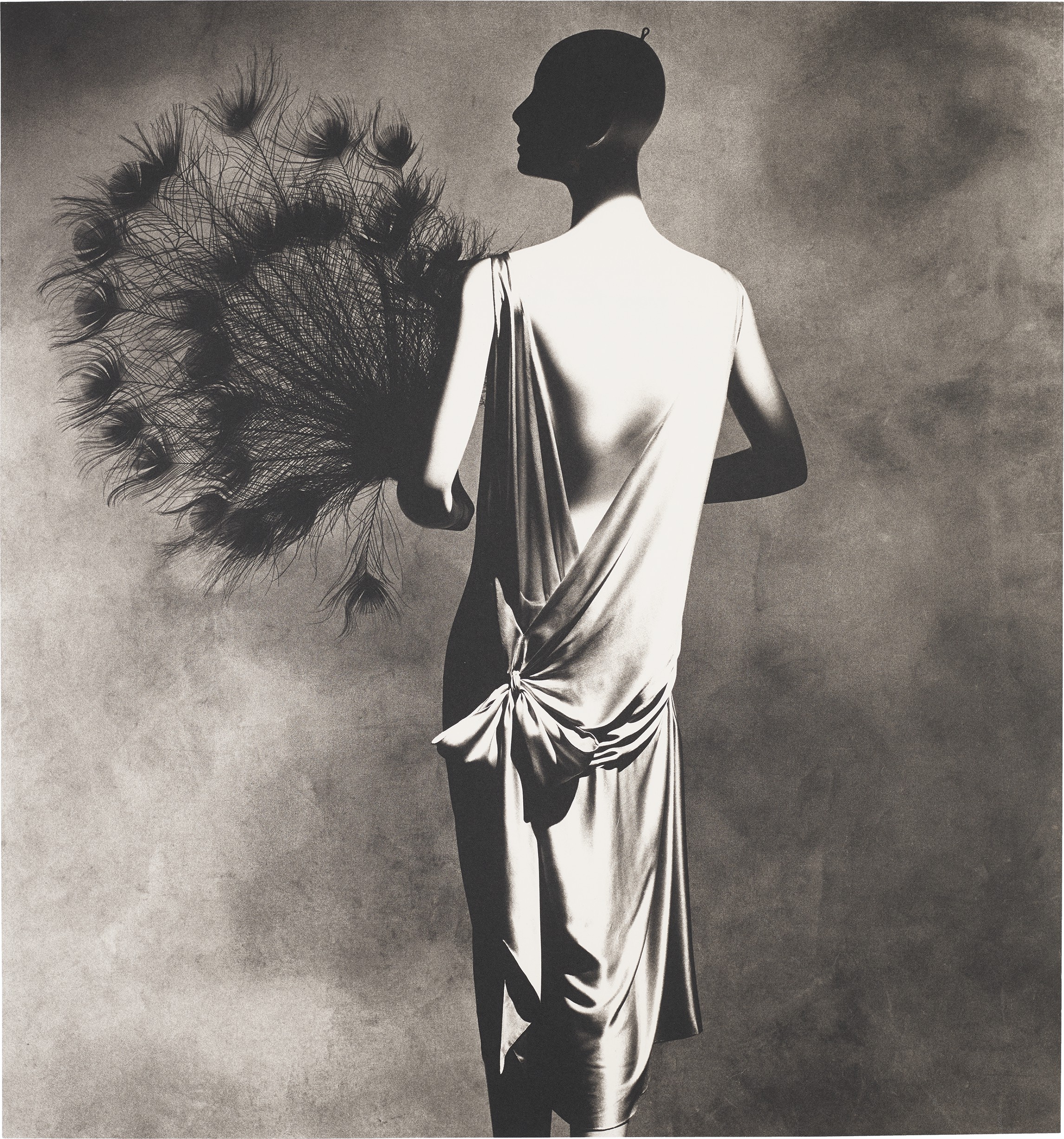 IRVING PENN (1917–2009), Vionnet Dress with Fan, 1977 | Christie's