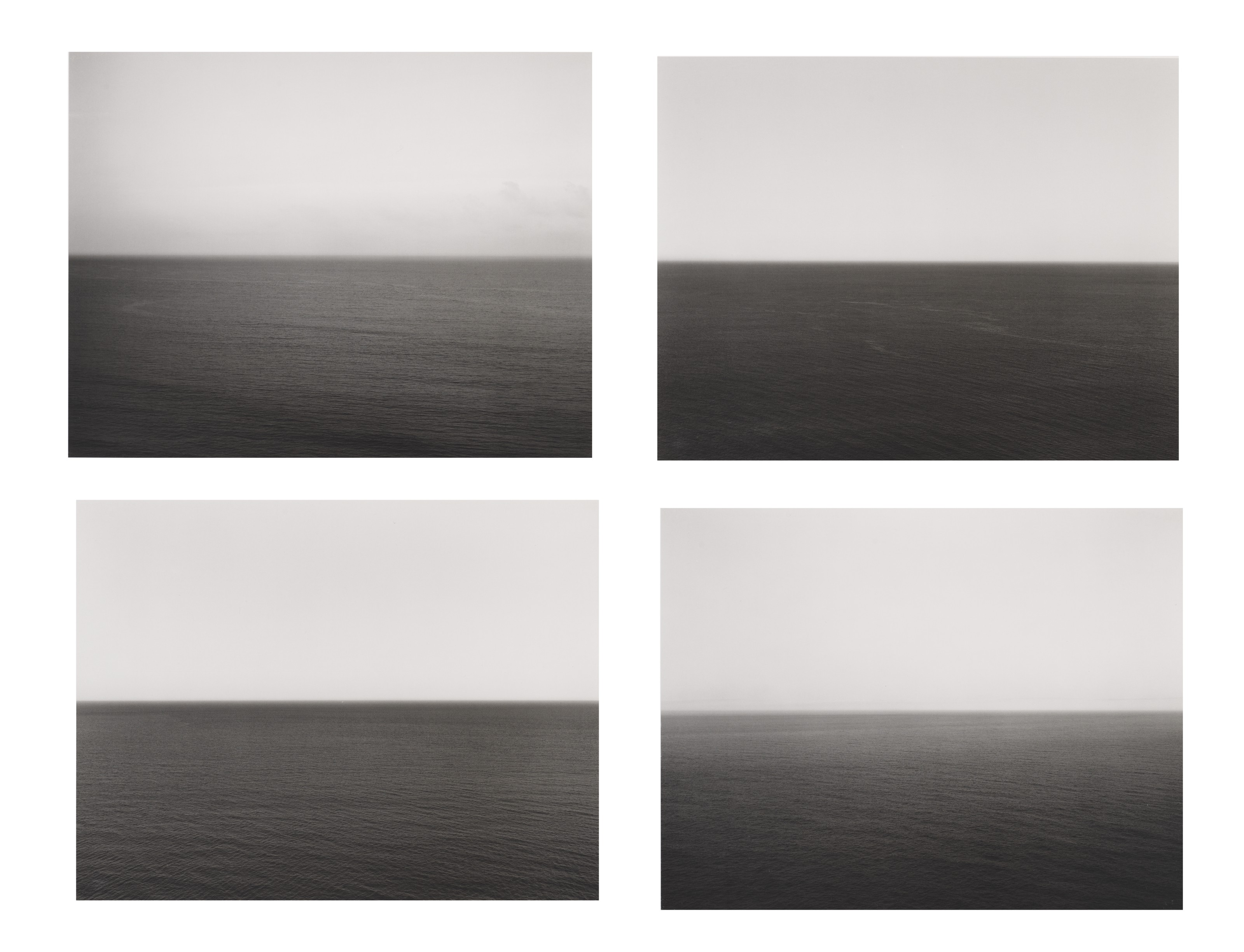 HIROSHI SUGIMOTO (B. 1948), Four Selected Prints from Time Exposed