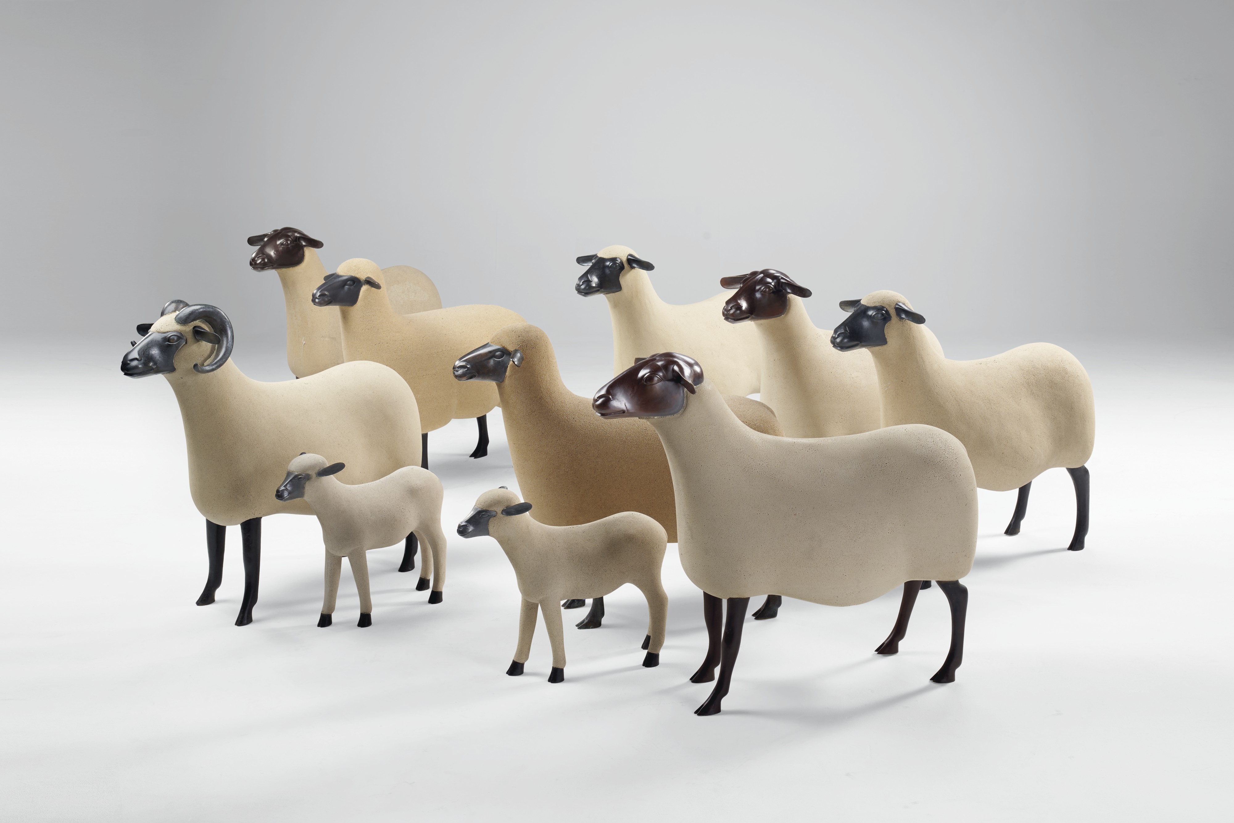 François-Xavier Lalanne (1927-2008), Troupeau de Moutons | Christie's