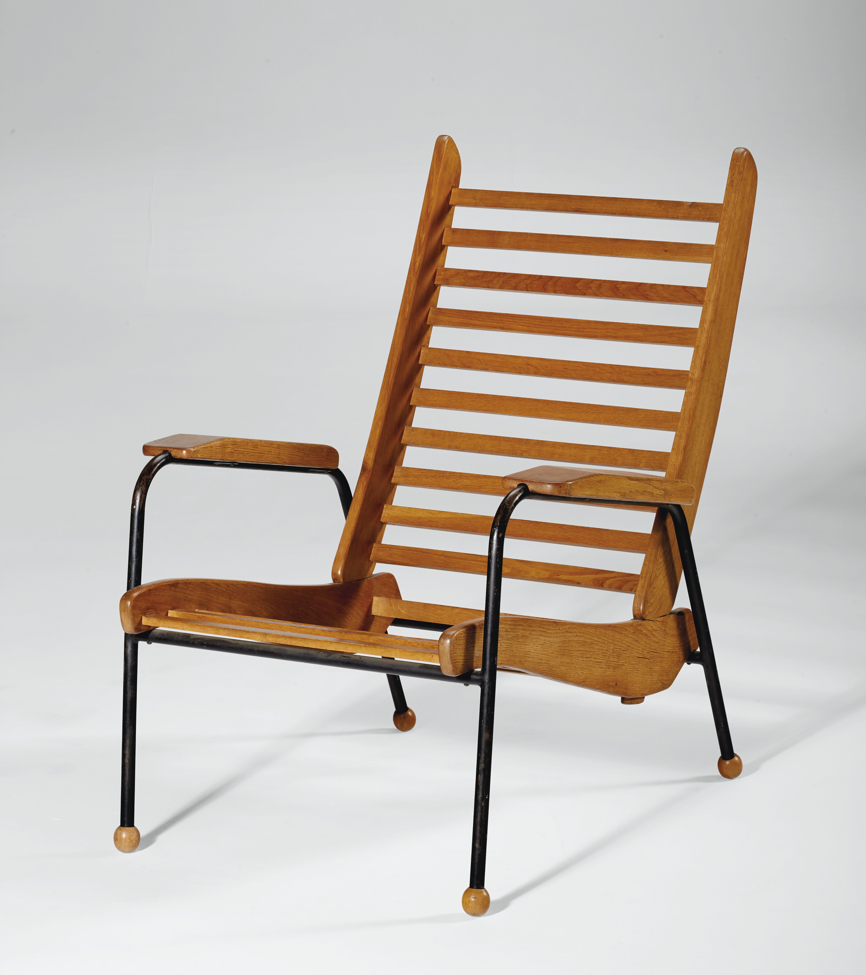 JEAN PROUVÉ (1901-1984) , 'VISITEUR' LOUNGE CHAIR, MODEL NO. FV 11
