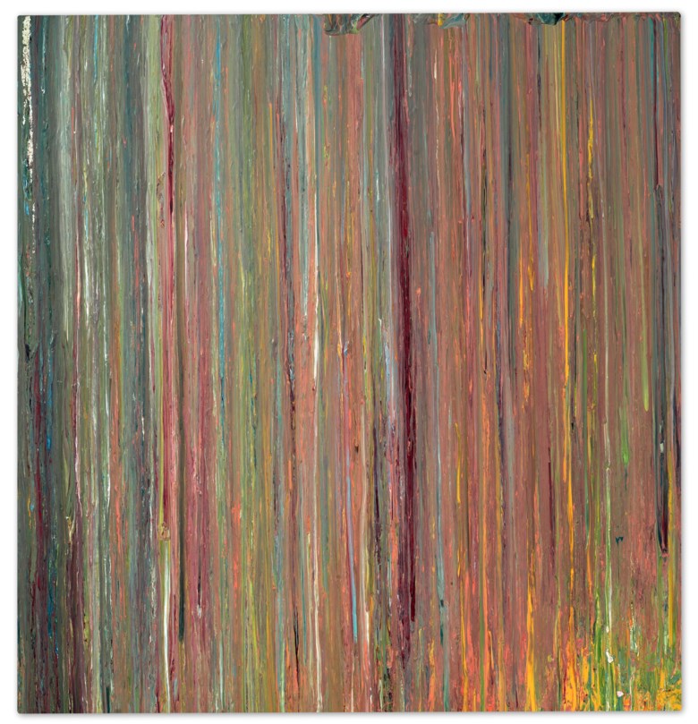 Larry Poons (b. 1937), Untitled PII, 1974. 90¾ x 86⅛ in (230.5 x 218.8 cm). Sold for $175,000 in First Open  Online, December 2020
