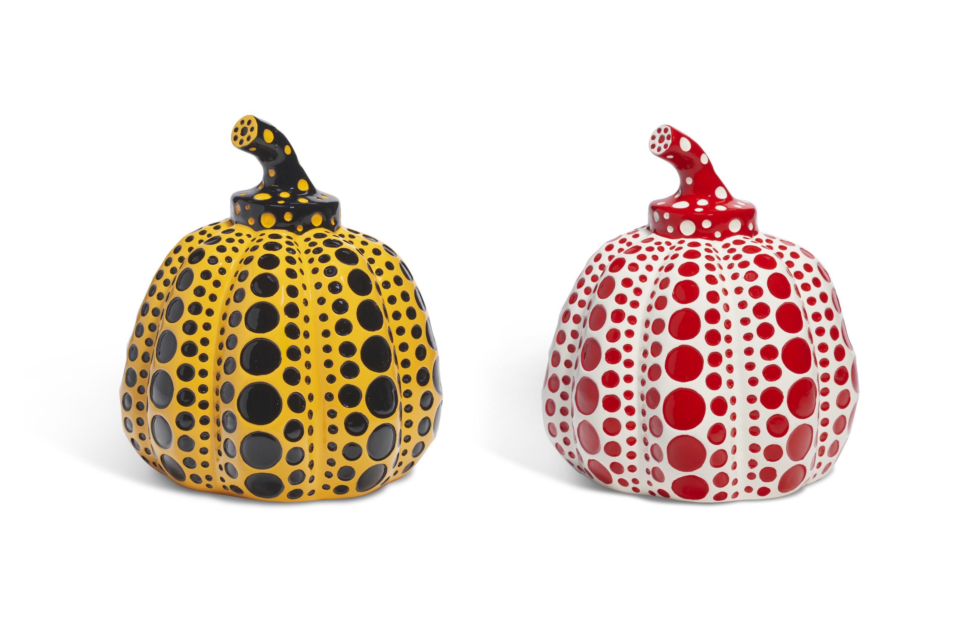 YAYOI KUSAMA (B. 1929), Yellow Pumpkin & Red Pumpkin | Christie's