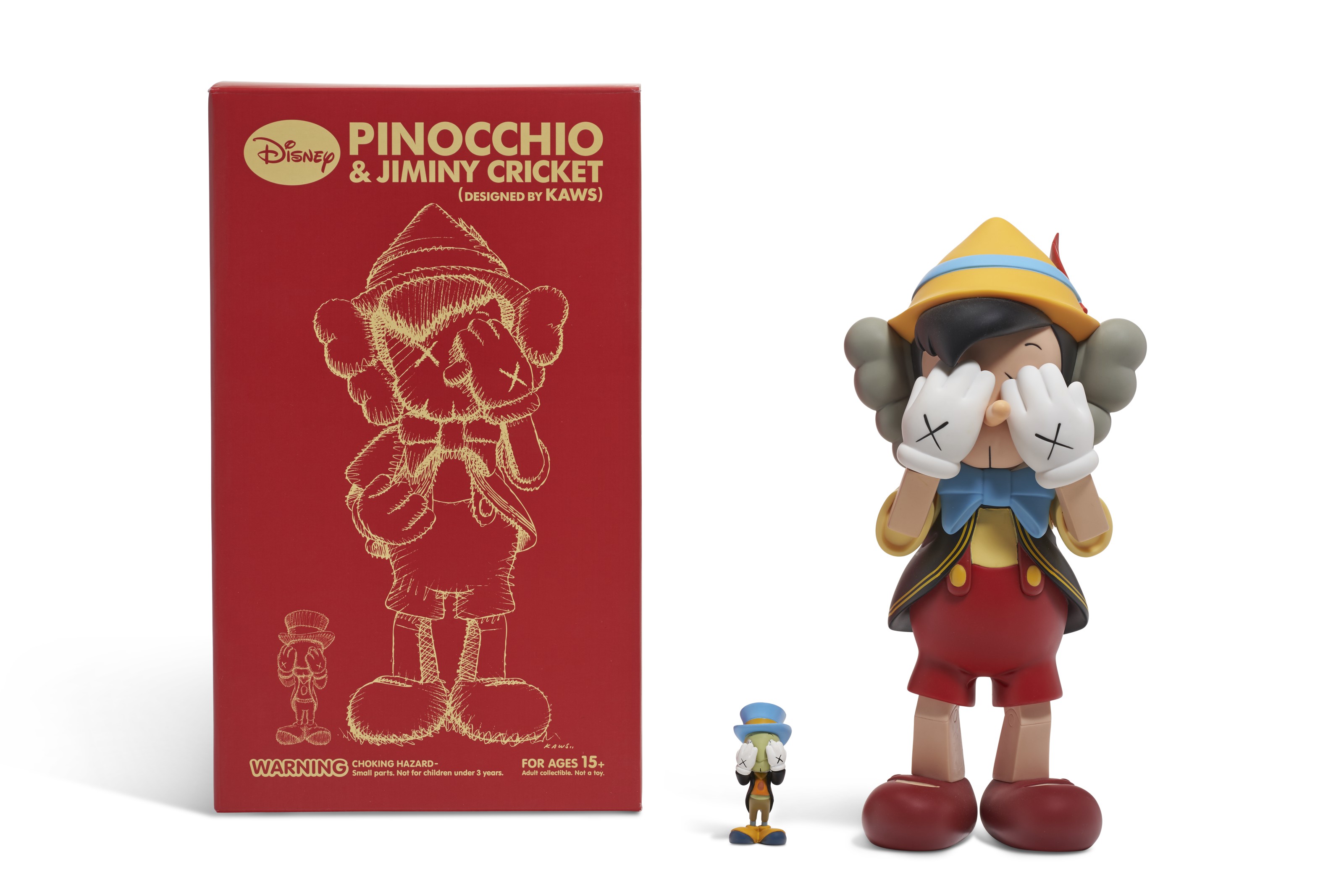 KAWS (B.1974), PINOCCHIO & JIMINY CRICKET | Christie's