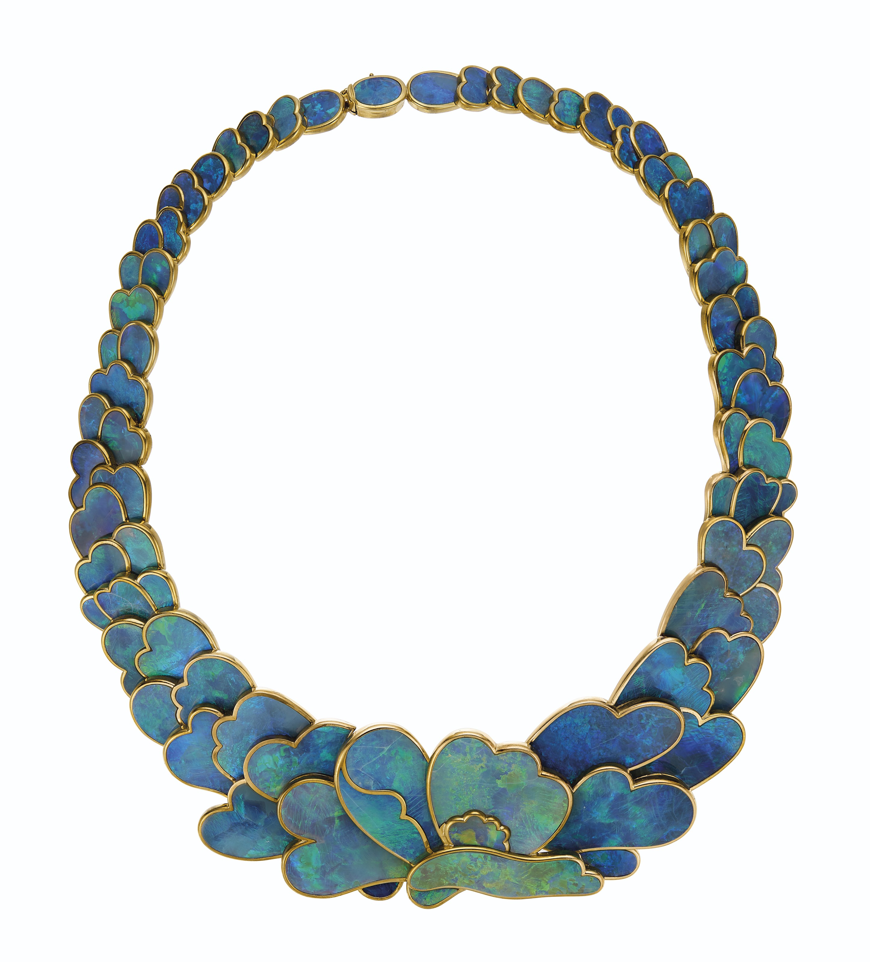 Tiffany opal clearance necklace