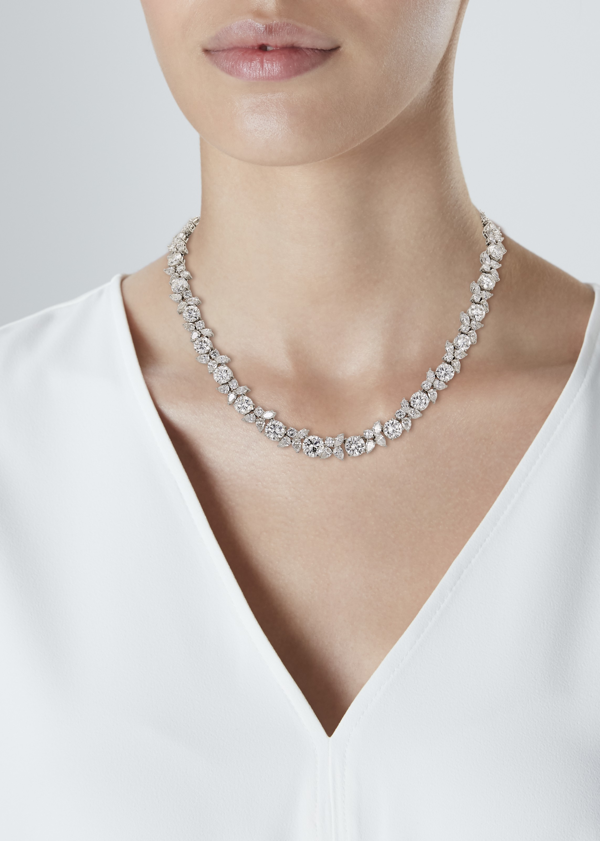 DIAMOND WREATH NECKLACE, TIFFANY \u0026 CO.