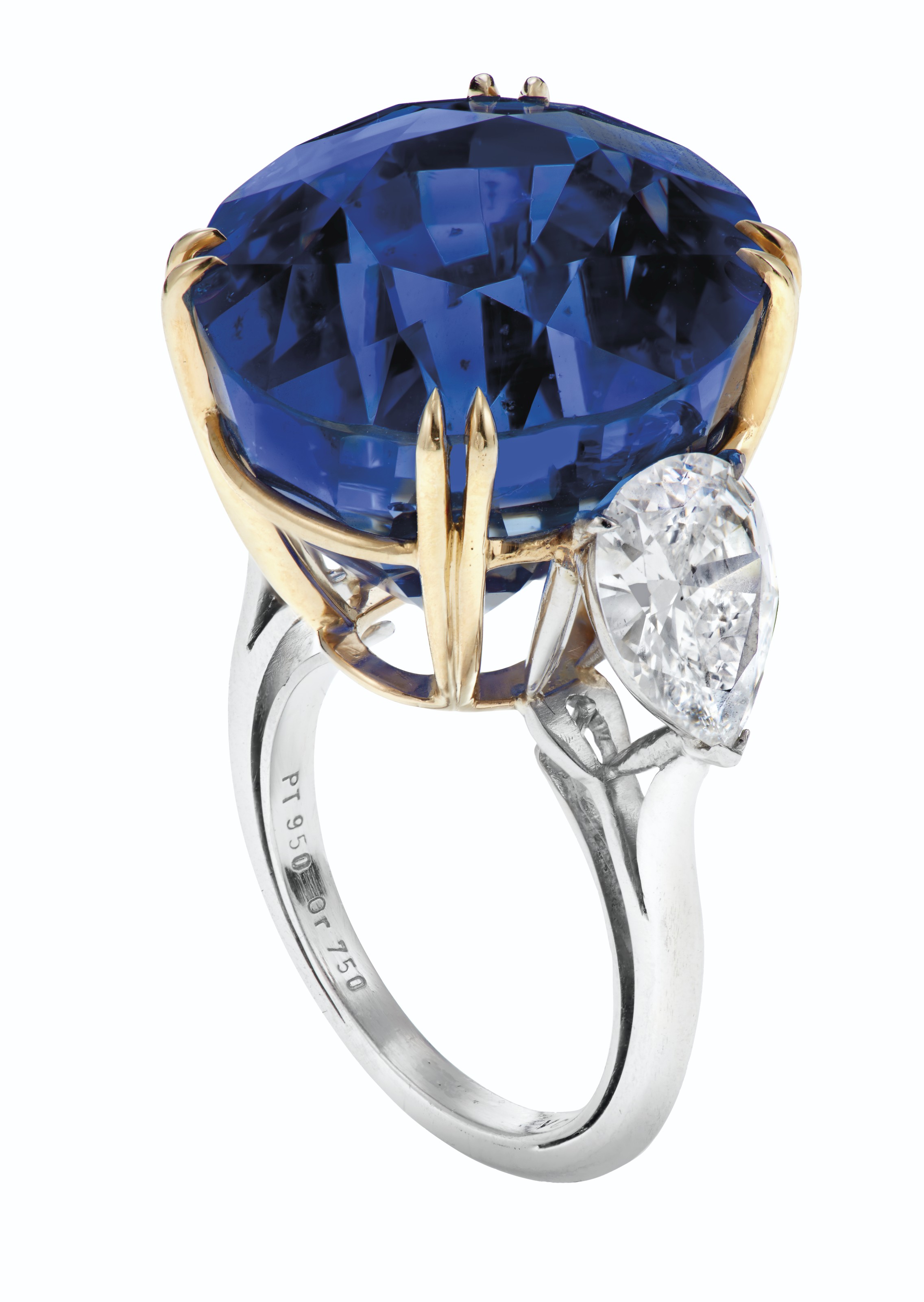 SAPPHIRE AND DIAMOND RING, VAN CLEEF & ARPELS Christie's